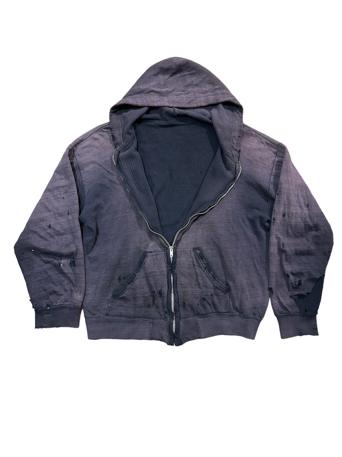 Vintage Sun Faded Zip Hoodie | Grailed