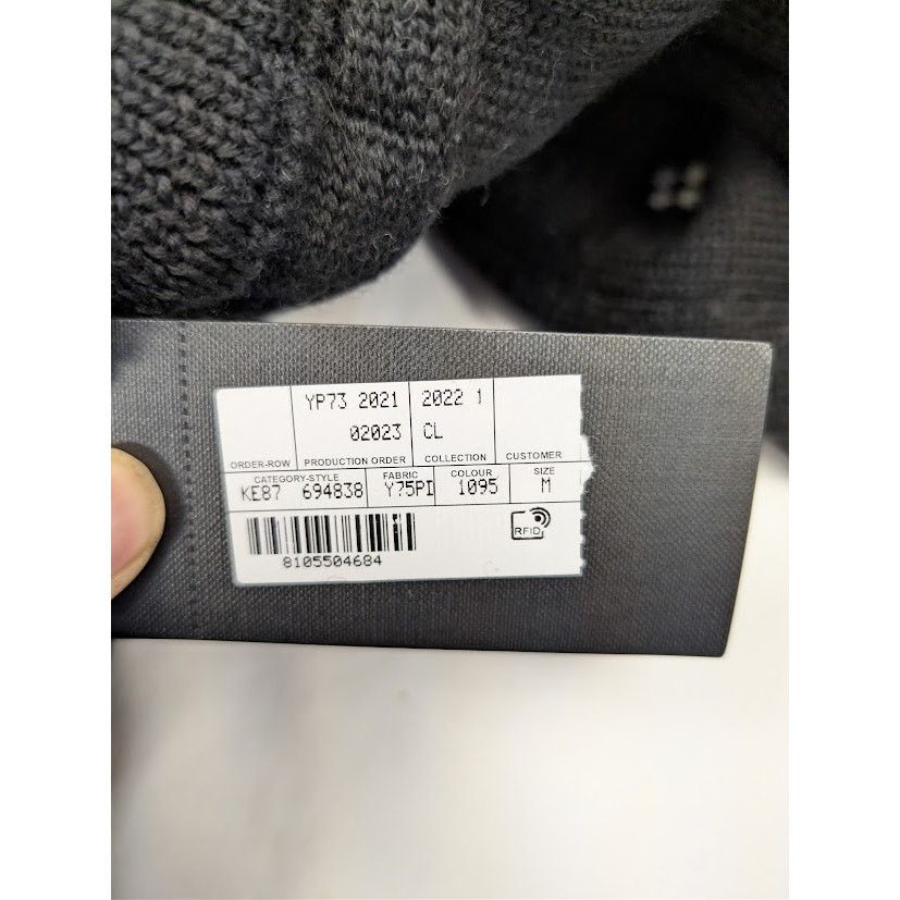 Saint Laurent Paris o1rshd1 Nordic Knit Wool Reindeer Sweater in Black M Size US M / EU 48-50 / 2 - 21 Thumbnail