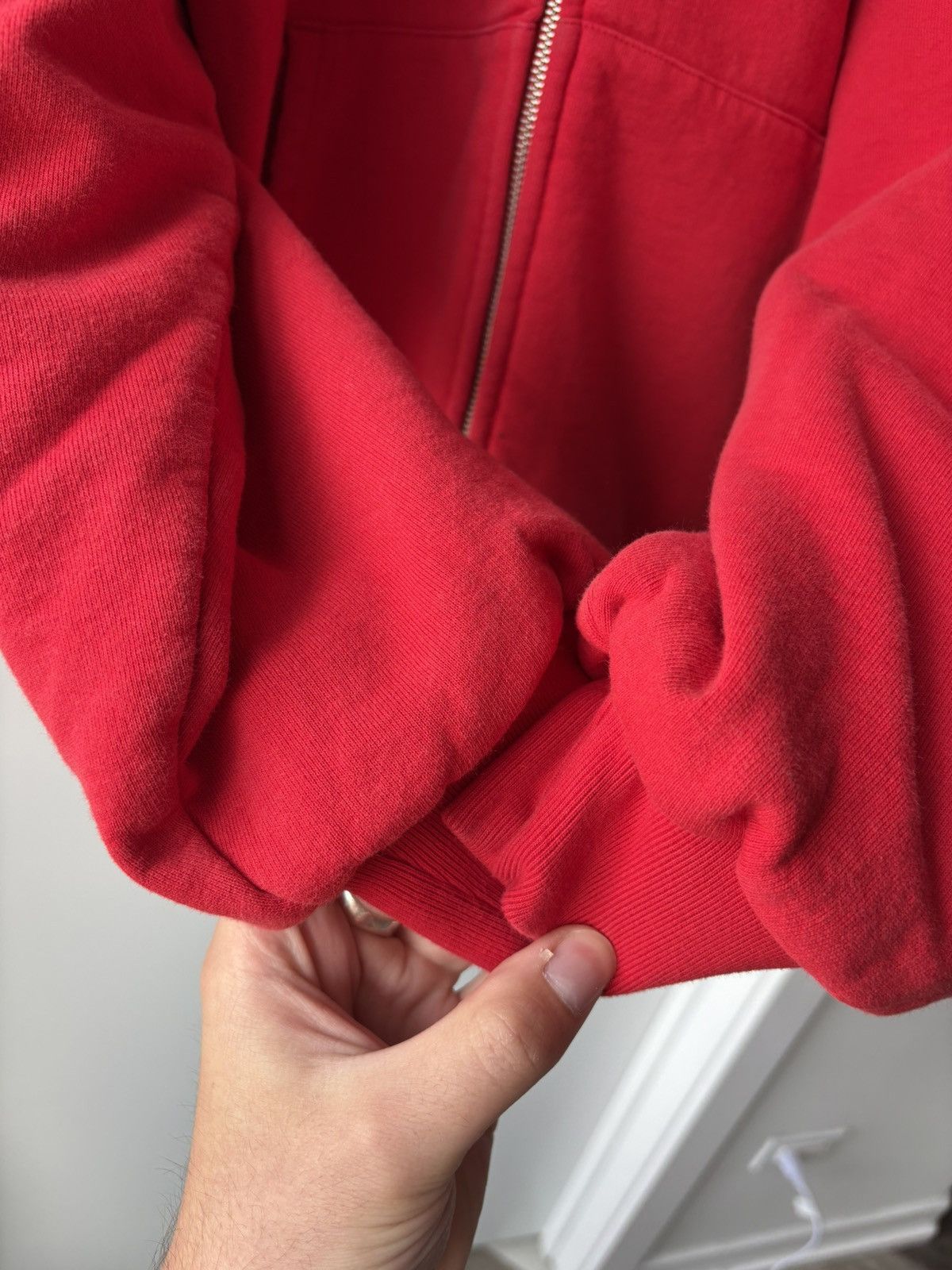 Supreme Supreme SALEM Red Zip Hoodie XL Size US XL / EU 56 / 4 - 3 Thumbnail