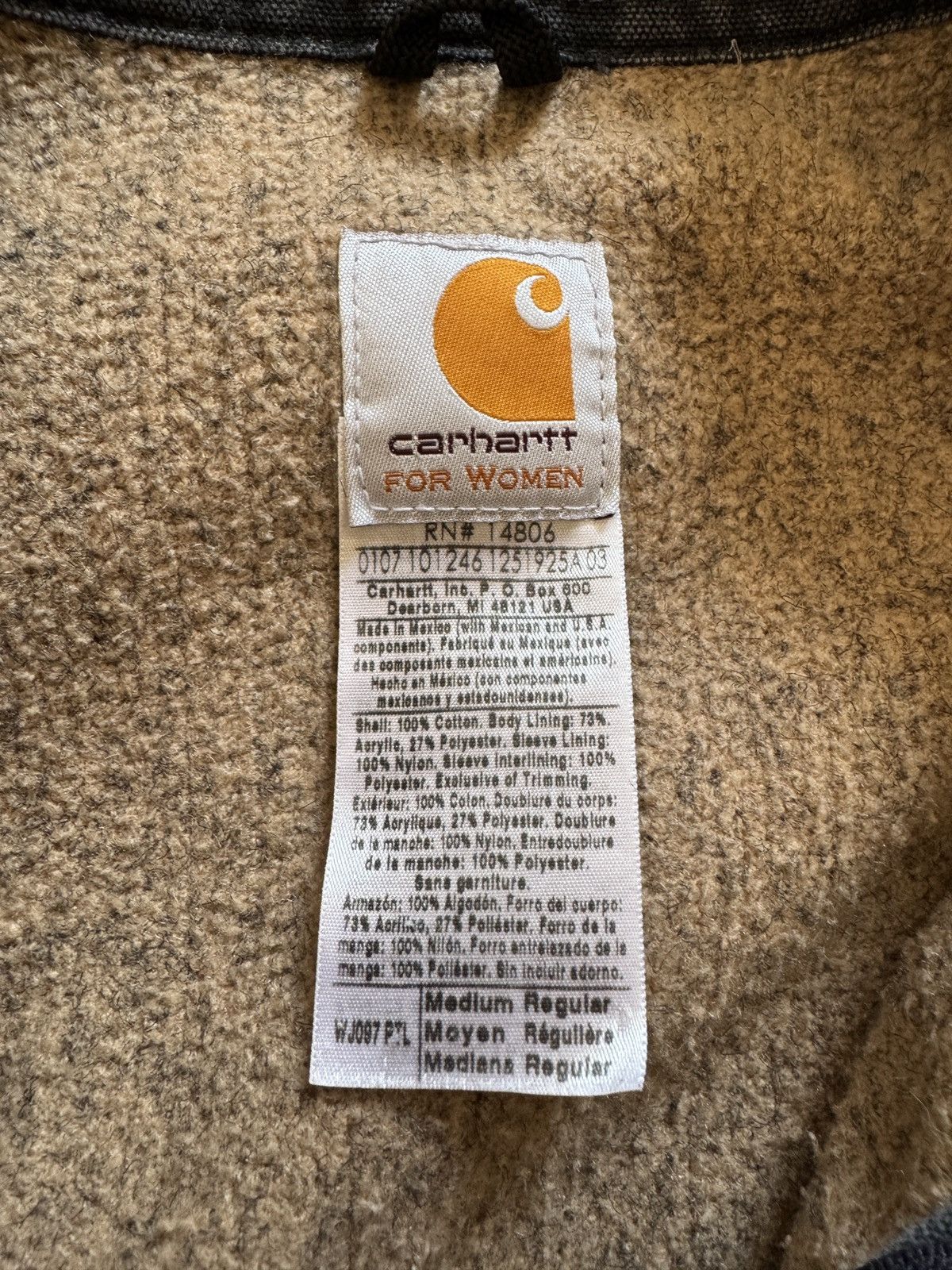 Carhartt Carhartt WJ097 PTL size M women fit S men Size US S / EU 44-46 / 1 - 4 Thumbnail