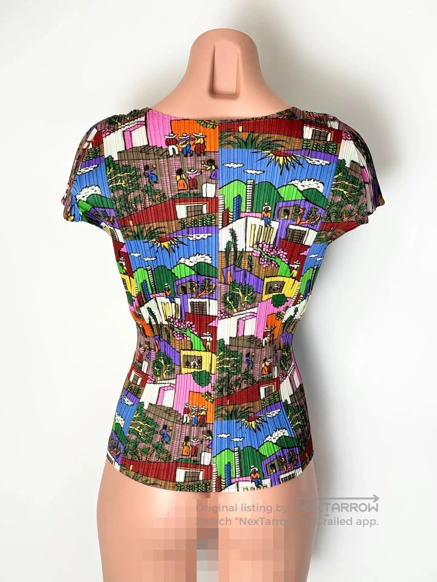 Pleats Please Issey Miyake Issey Miyake Colorful Printed T-Shirt. Size L / US 10 / IT 46 - 5 Thumbnail