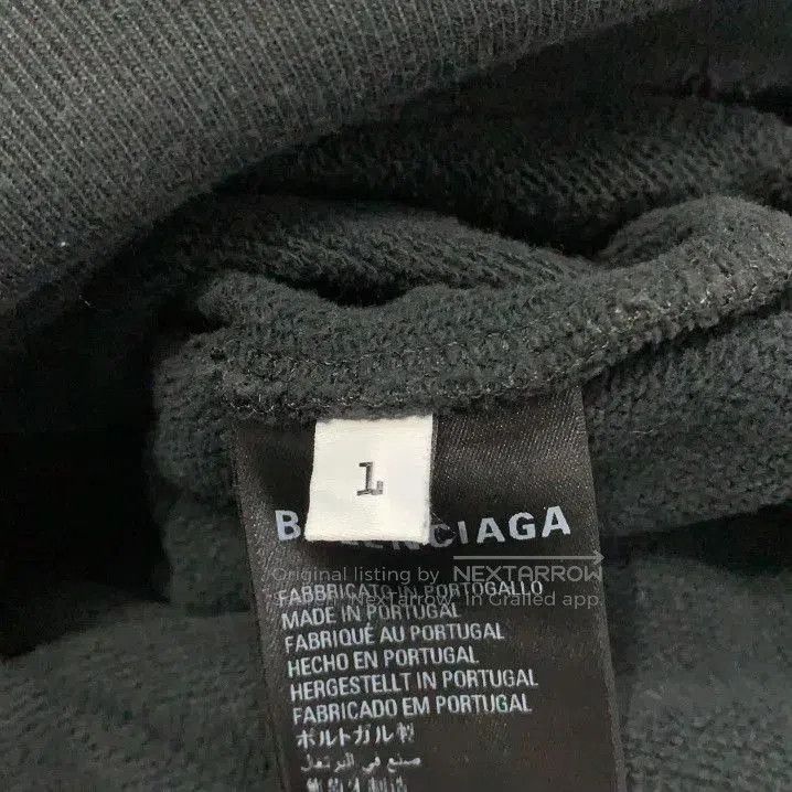 Balenciaga Balenciaga SS22 Logo Print Black Hoodie. Size US M / EU 48-50 / 2 - 2 Thumbnail