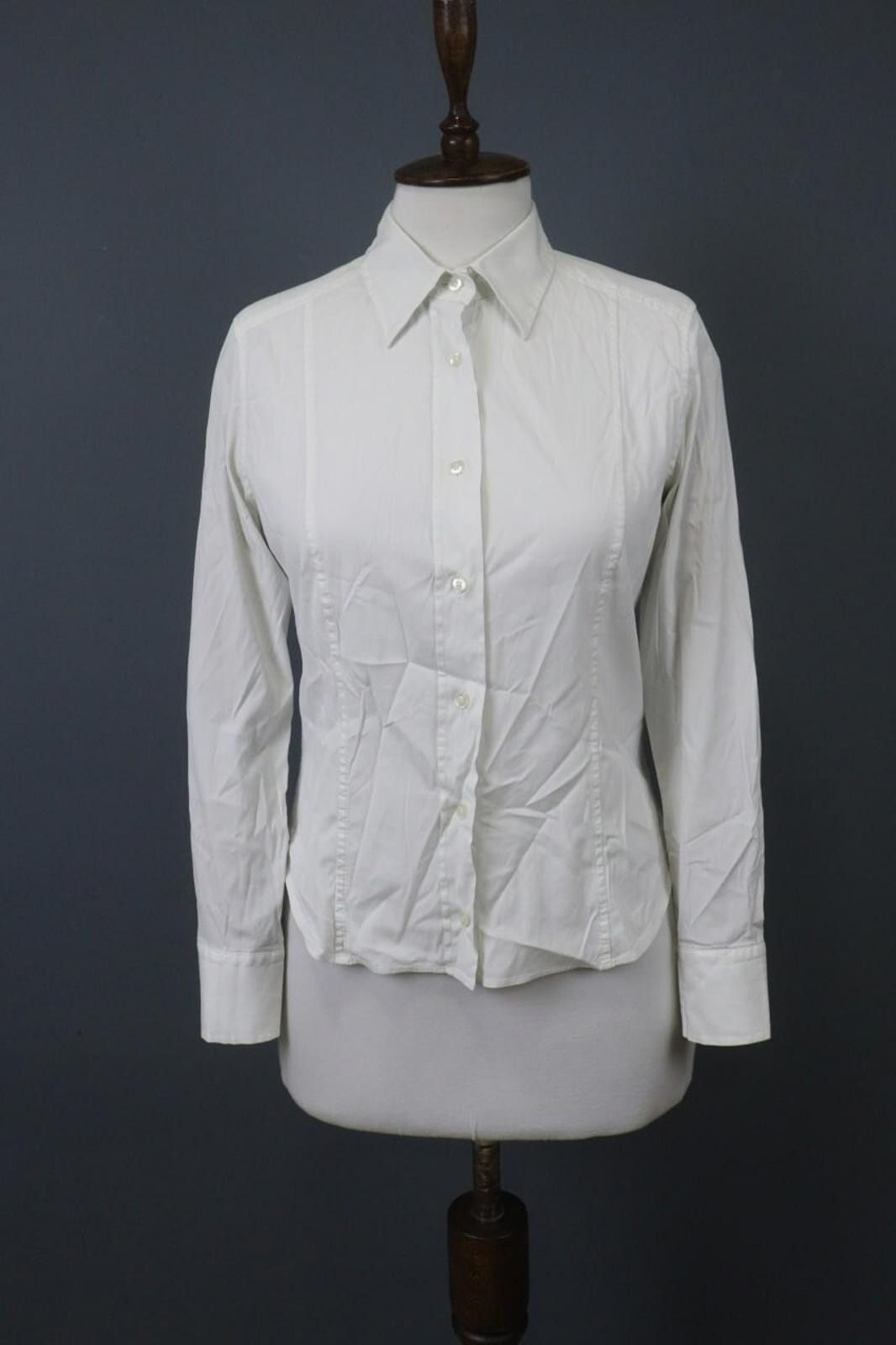 Etro Etro White Cotton Collar Regular Fit Shirt Top Size 44 Size M / US 6-8 / IT 42-44 - 1 Thumbnail