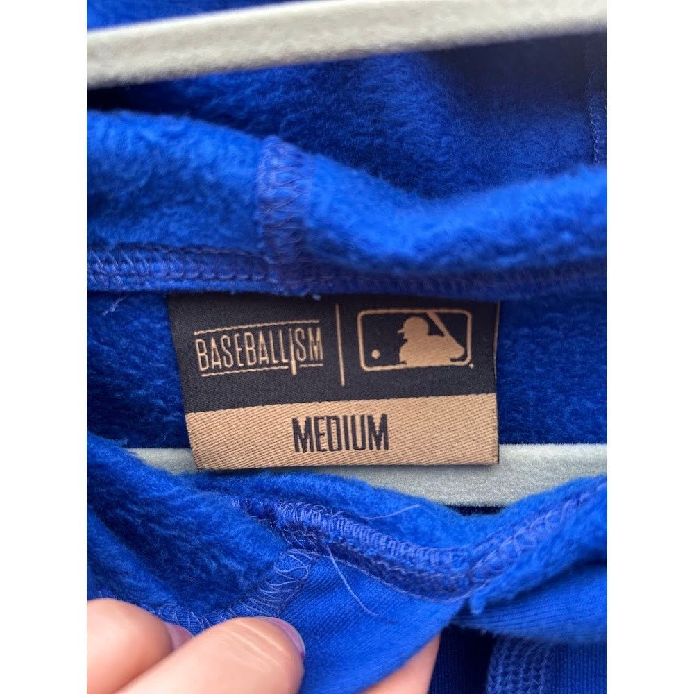 Los Angeles Apparel Los Angeles Dodgers Unisex Men's Hoodie M Blue Scroll Logo Size US M / EU 48-50 / 2 - 3 Thumbnail