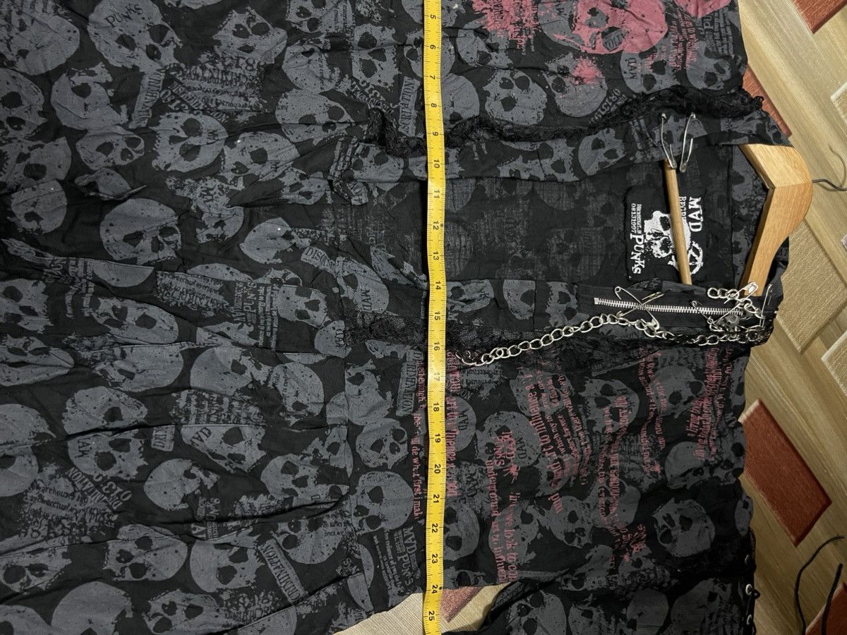 Japanese Brand Seditioneries mad punk full print skull kimono Size L / US 10 / IT 46 - 12 Thumbnail