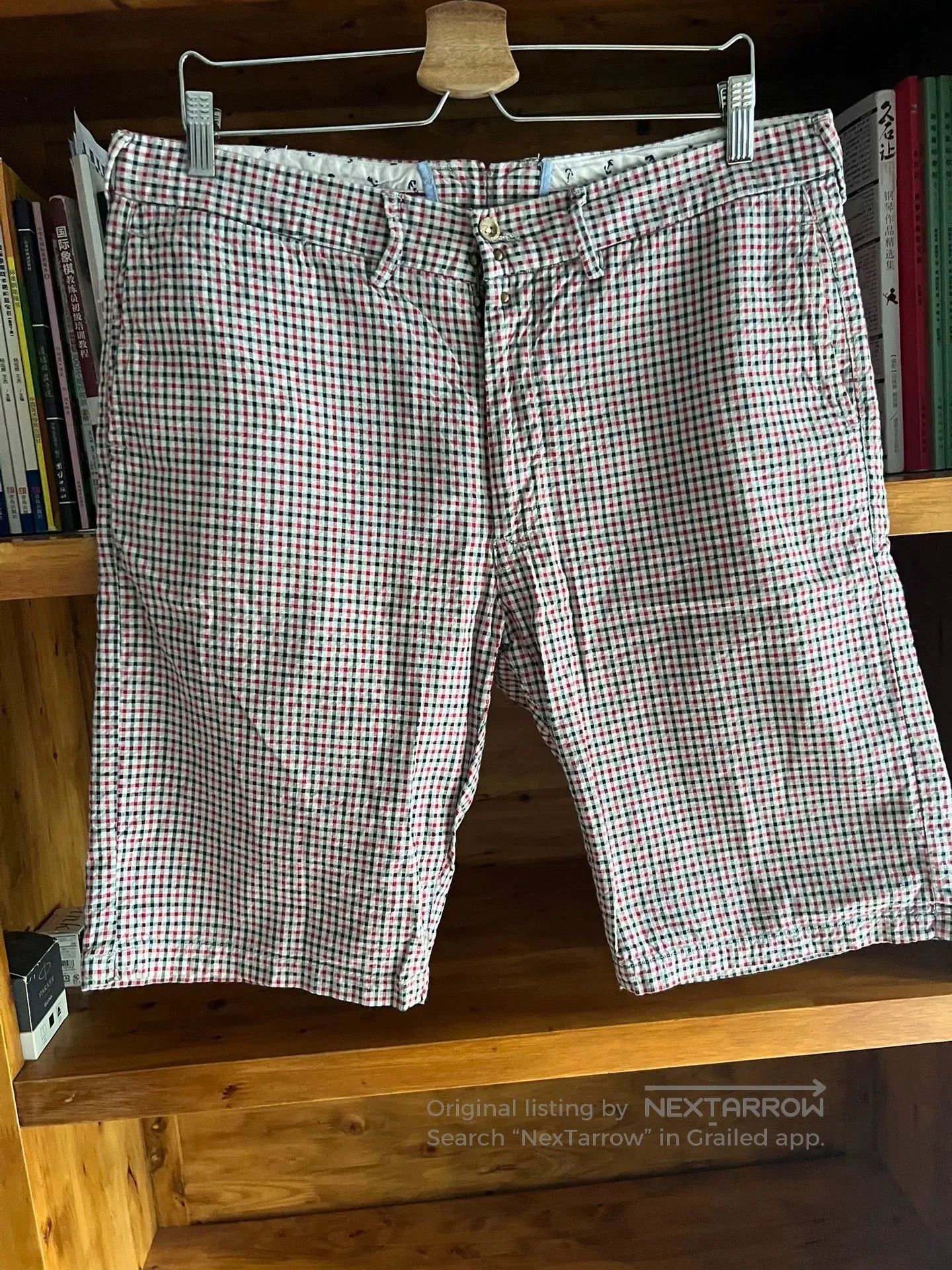 45rpm 45r Limited Wooden Button Casual Shorts. Size US 36 / EU 52 - 2 Thumbnail