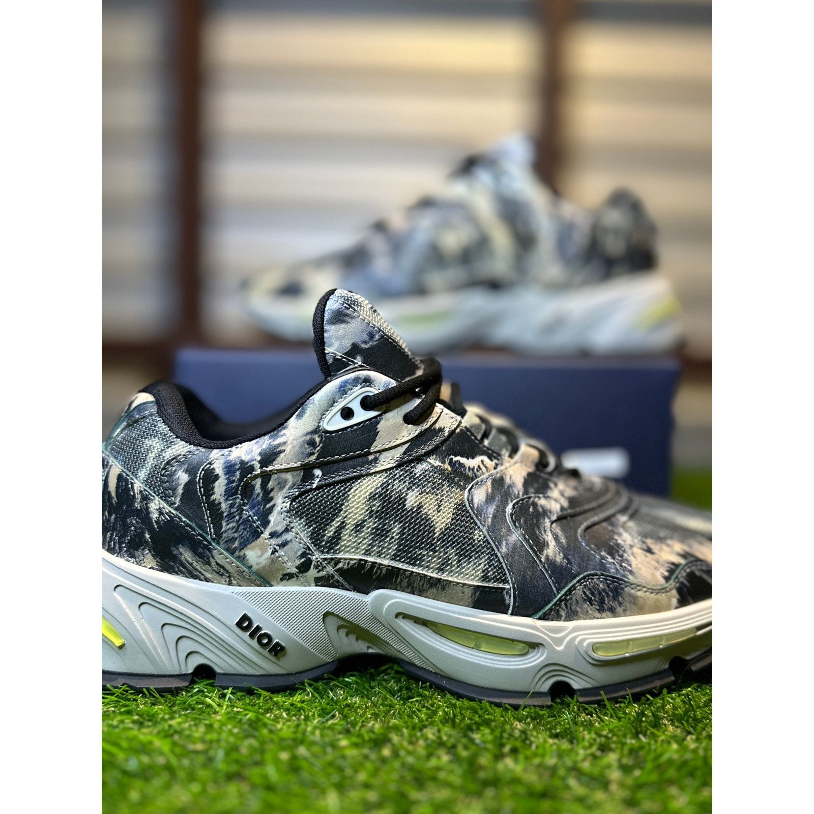 Dior Size 10 - Dior CD1 Marble Sneakers Size US 10 / EU 43 - 1 Thumbnail