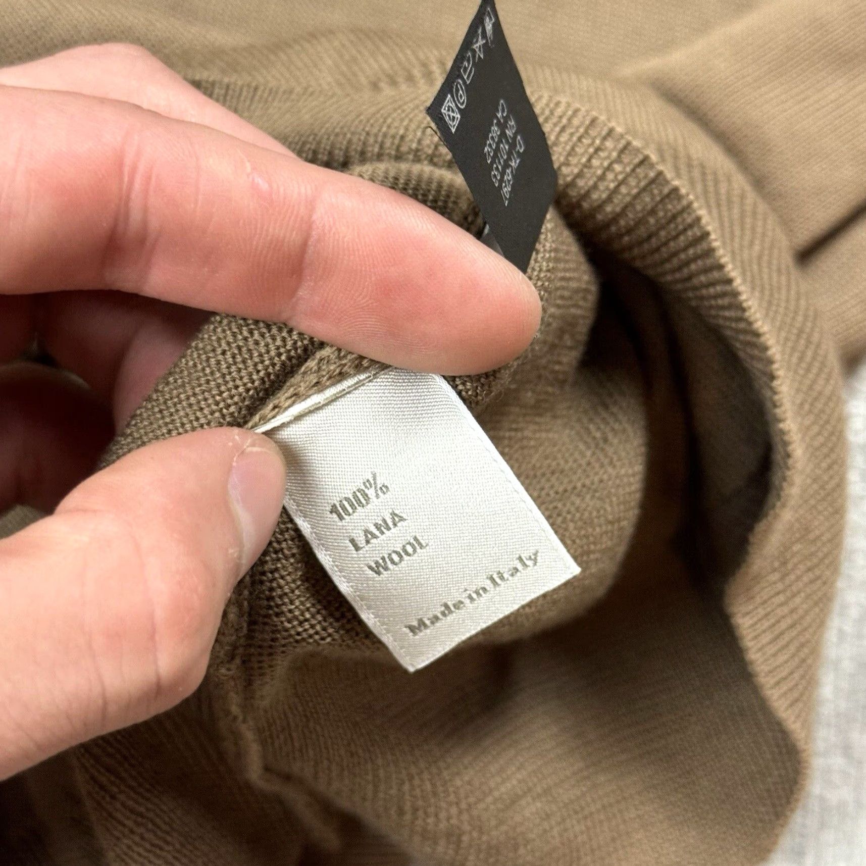 Ermenegildo Zegna VINTAGE Ermenegildo Zegna Wool Sweater Mens 2Xl Classic Fit Brown All Seasons Italy Size US XXL / EU 58 / 5 - 7 Thumbnail