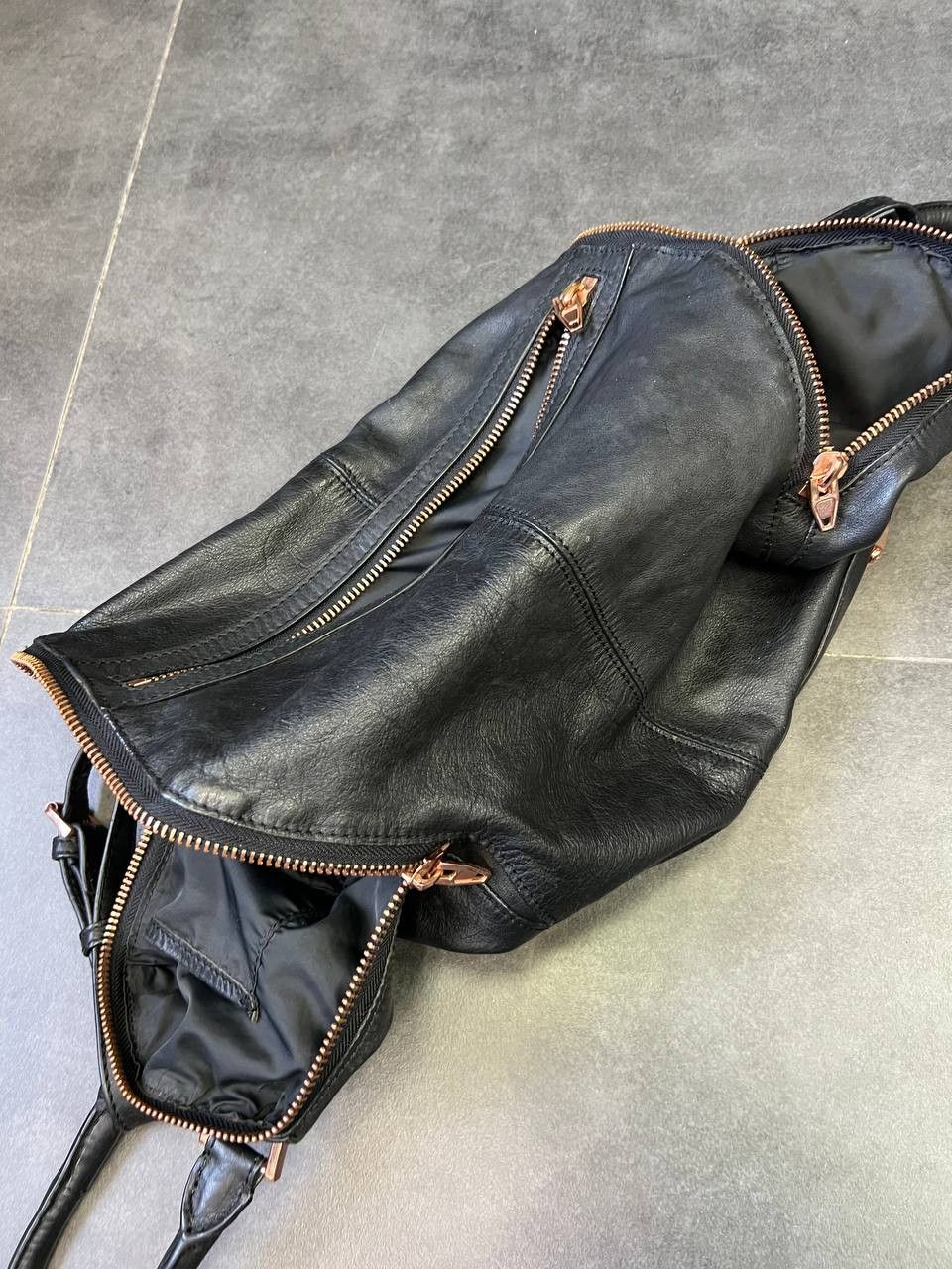 Alexander Wang Alexander Wang Lambskin Black Rocco Handbag Size ONE SIZE - 5 Thumbnail