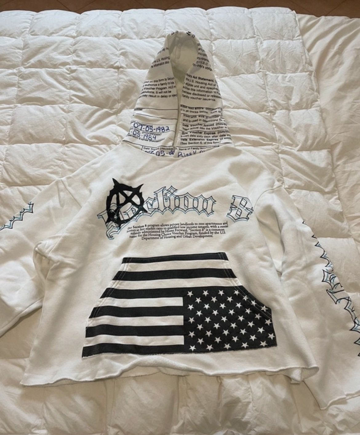 image of A$Ap Rocky X Awge in White, Men's (Size Medium)
