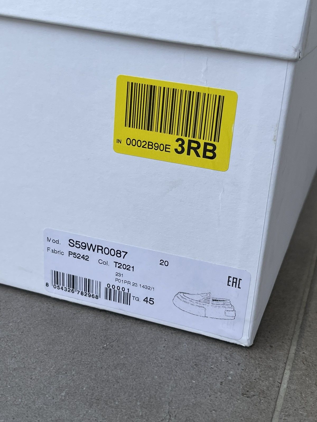 Maison Margiela !DS! SS23 Maison Margiela Logo Beige Slip Ons Size US 12 / EU 45 - 20 Thumbnail