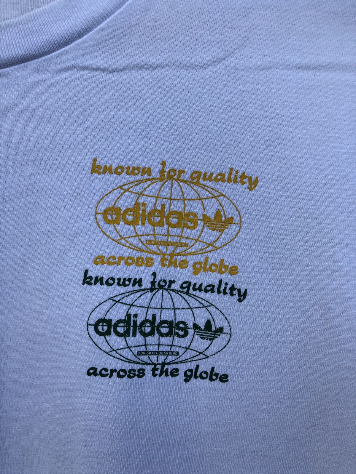 Adidas 🔥Crazy🔥Rare Adidas Globe For Skateboarding Tshirts Size US M / EU 48-50 / 2 - 13 Thumbnail