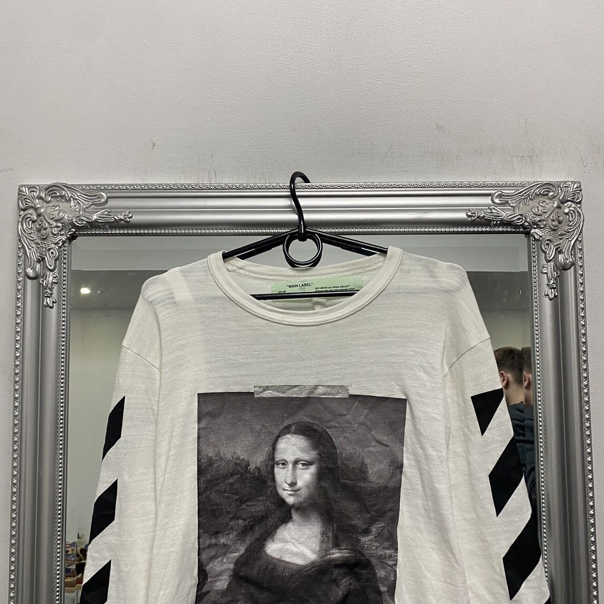 Off-White Off-White Long Sleeve Mona Lisa Big Logo Size US S / EU 44-46 / 1 - 2 Thumbnail