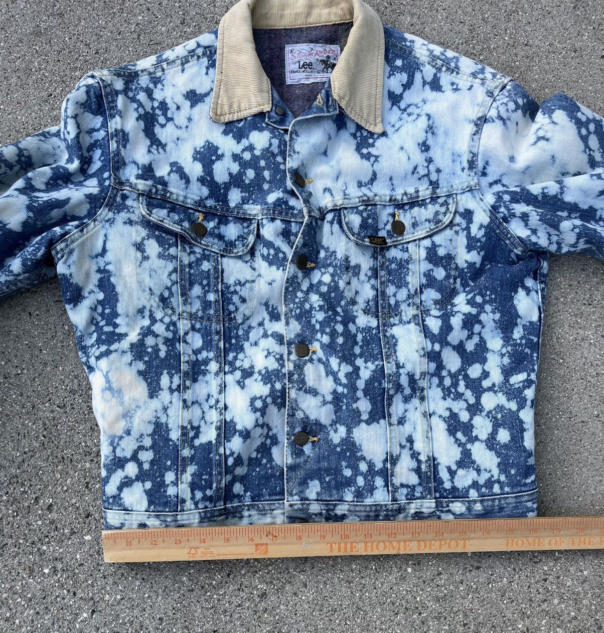 Lee Vintage Lee Storm Rider Wool Blanket Lined Denim Jean Jacket Size US M / EU 48-50 / 2 - 8 Thumbnail