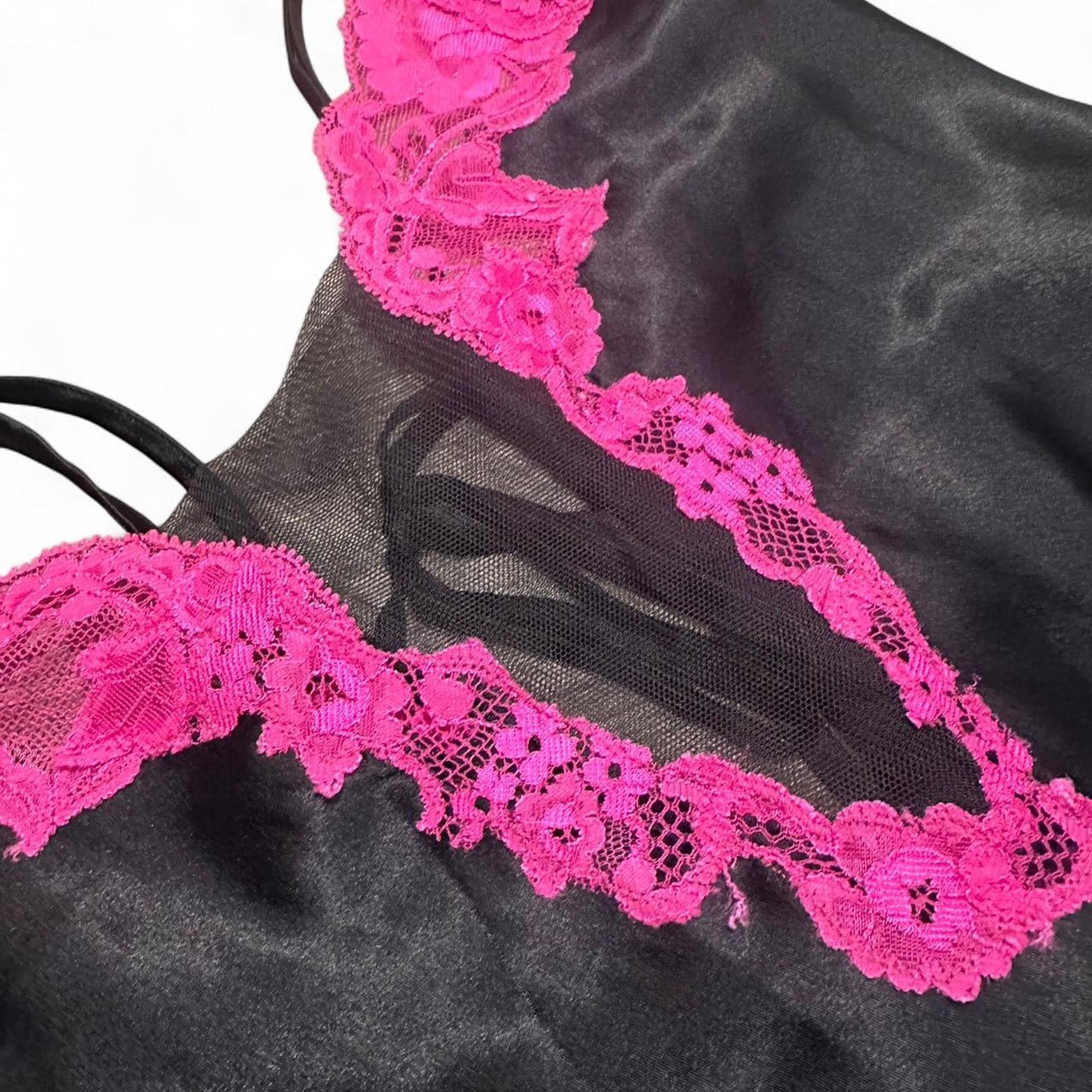Victoria's Secret Black satin Victoria’s Secret lingerie slip Size XS / US 0-2 / IT 36-38 - 4 Thumbnail