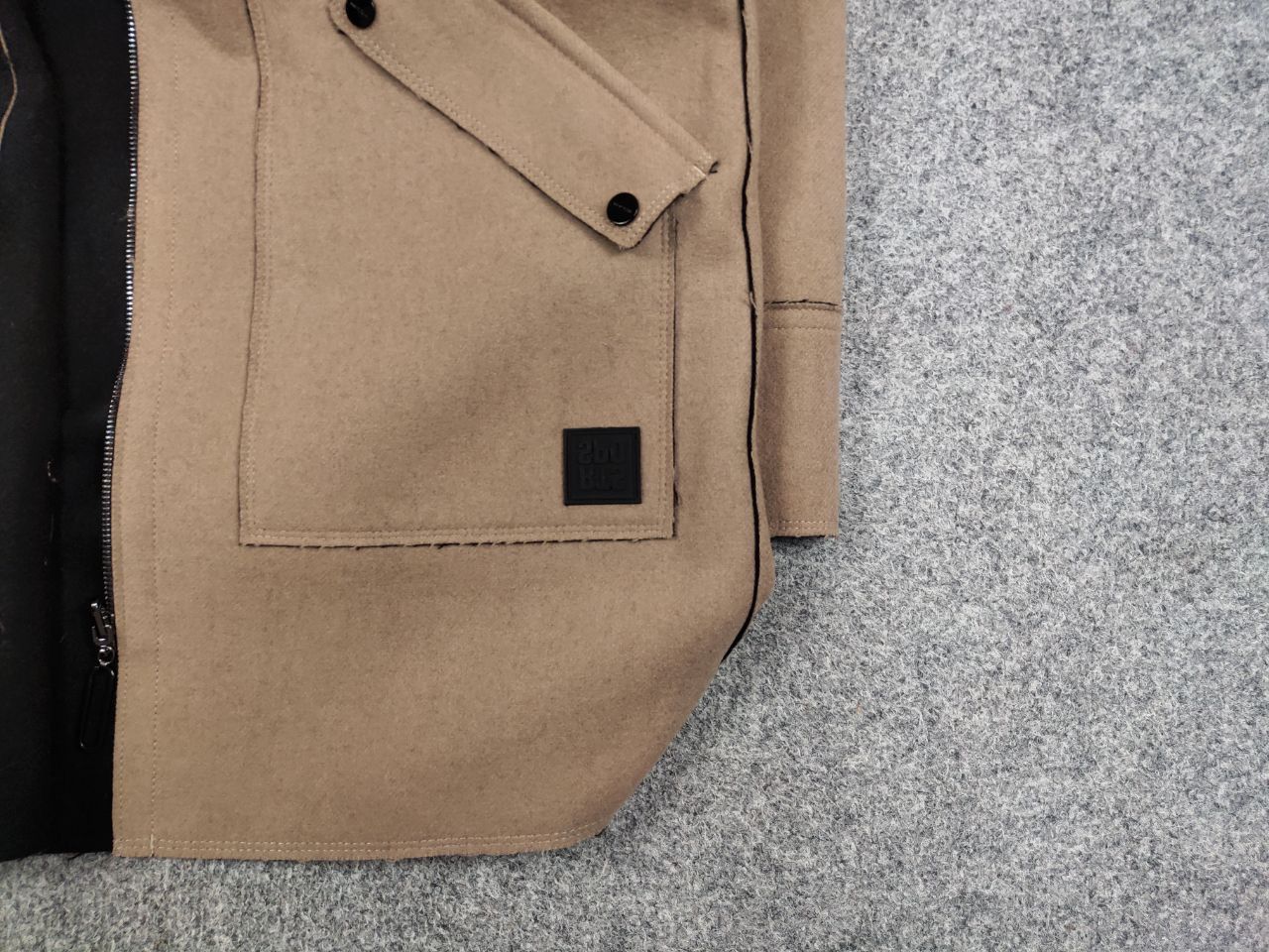 Other Marc Cain Design Reversible Coat Hooded Classic Jacket Size XL / US 12-14 / IT 48-50 - 13 Thumbnail