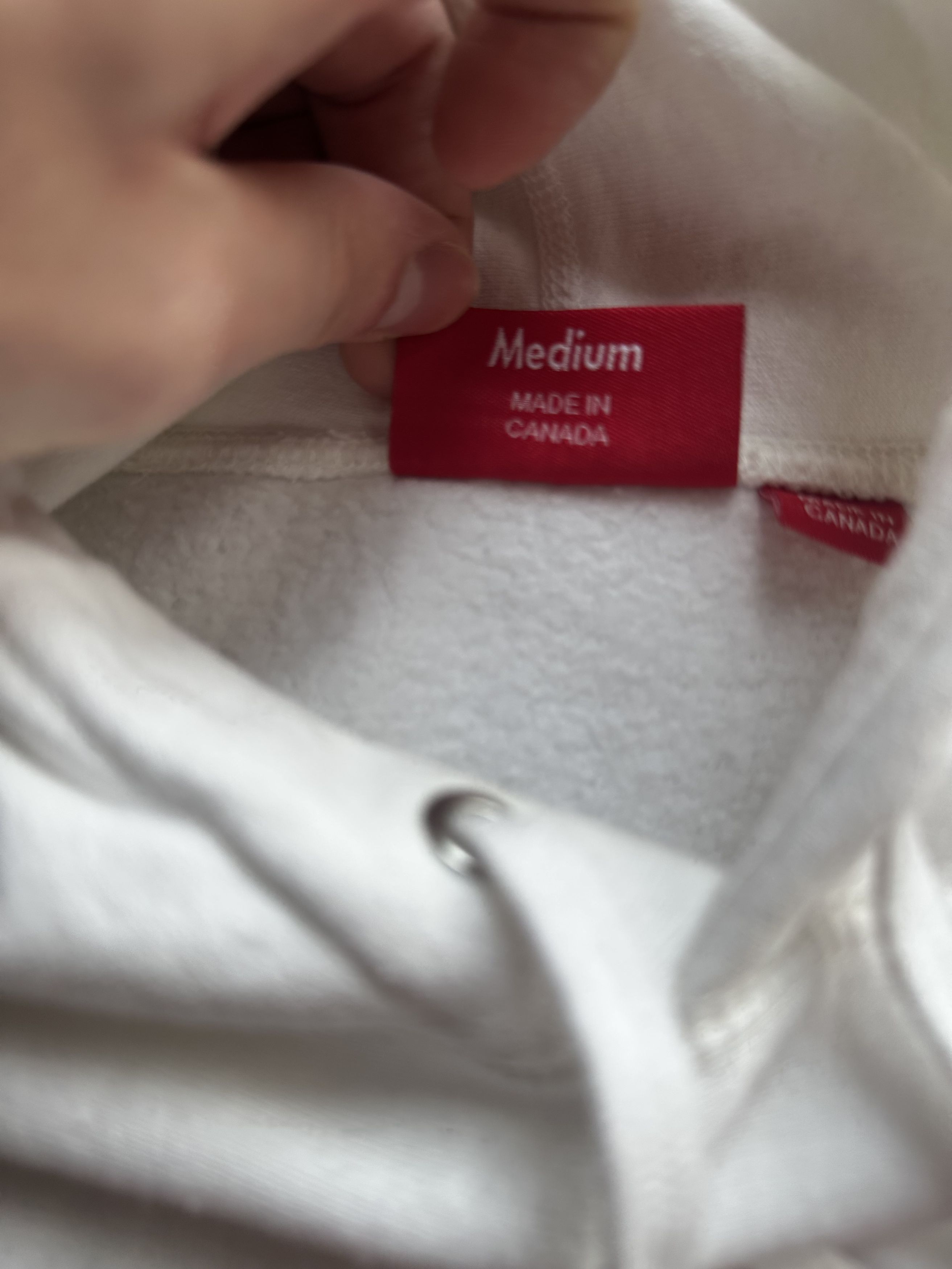 Supreme Supreme White Box Logo Hoodie FW21 2021 Size US M / EU 48-50 / 2 - 5 Thumbnail