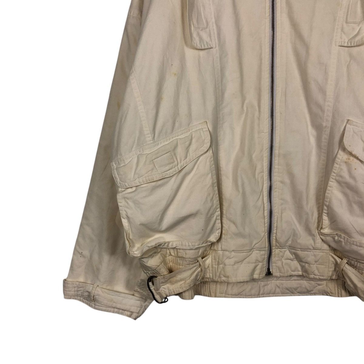 Japanese Brand 🔥VINTAGE BOMBER JACKET BONDAGE PARACHUTE HALF ISSEY MIYAKE Size US M / EU 48-50 / 2 - 6 Thumbnail
