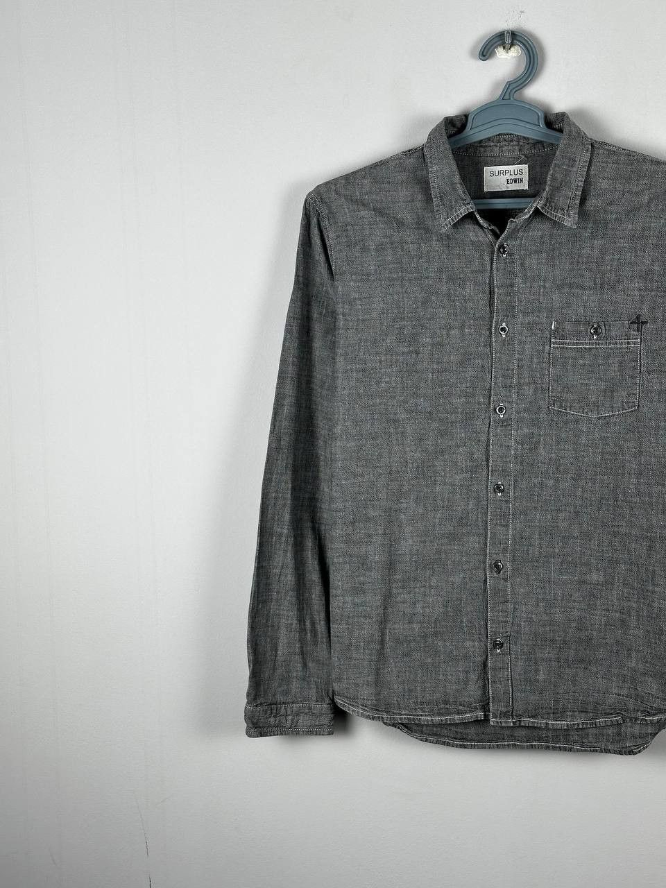 Edwin Edwin Surplus Japanese Denim Heavyweight Shirt Size US L / EU 52-54 / 3 - 2 Thumbnail