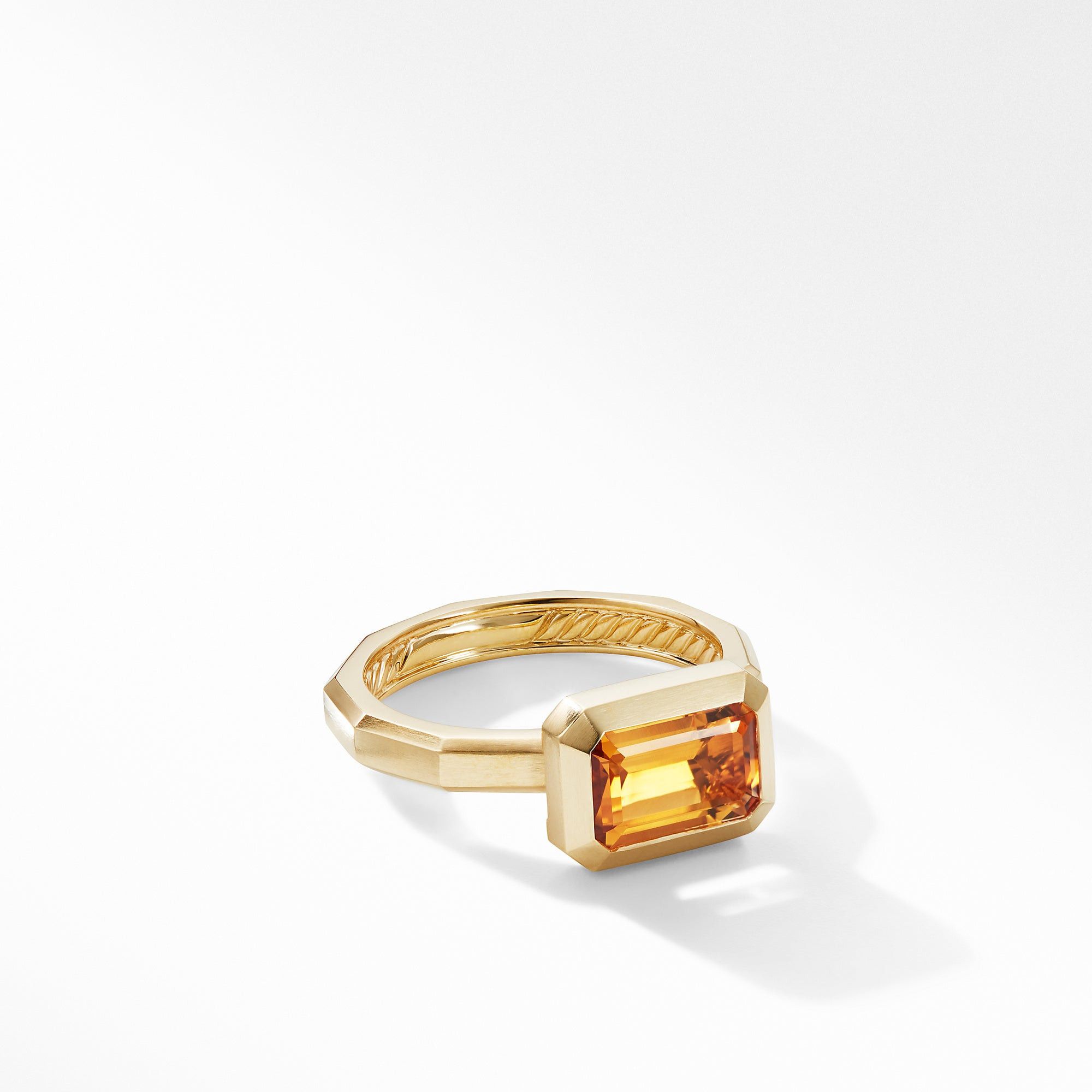 David Yurman o1w1db10325 R14426 Ring in 18K Gold with Madeira Citrine Size ONE SIZE - 1 Preview
