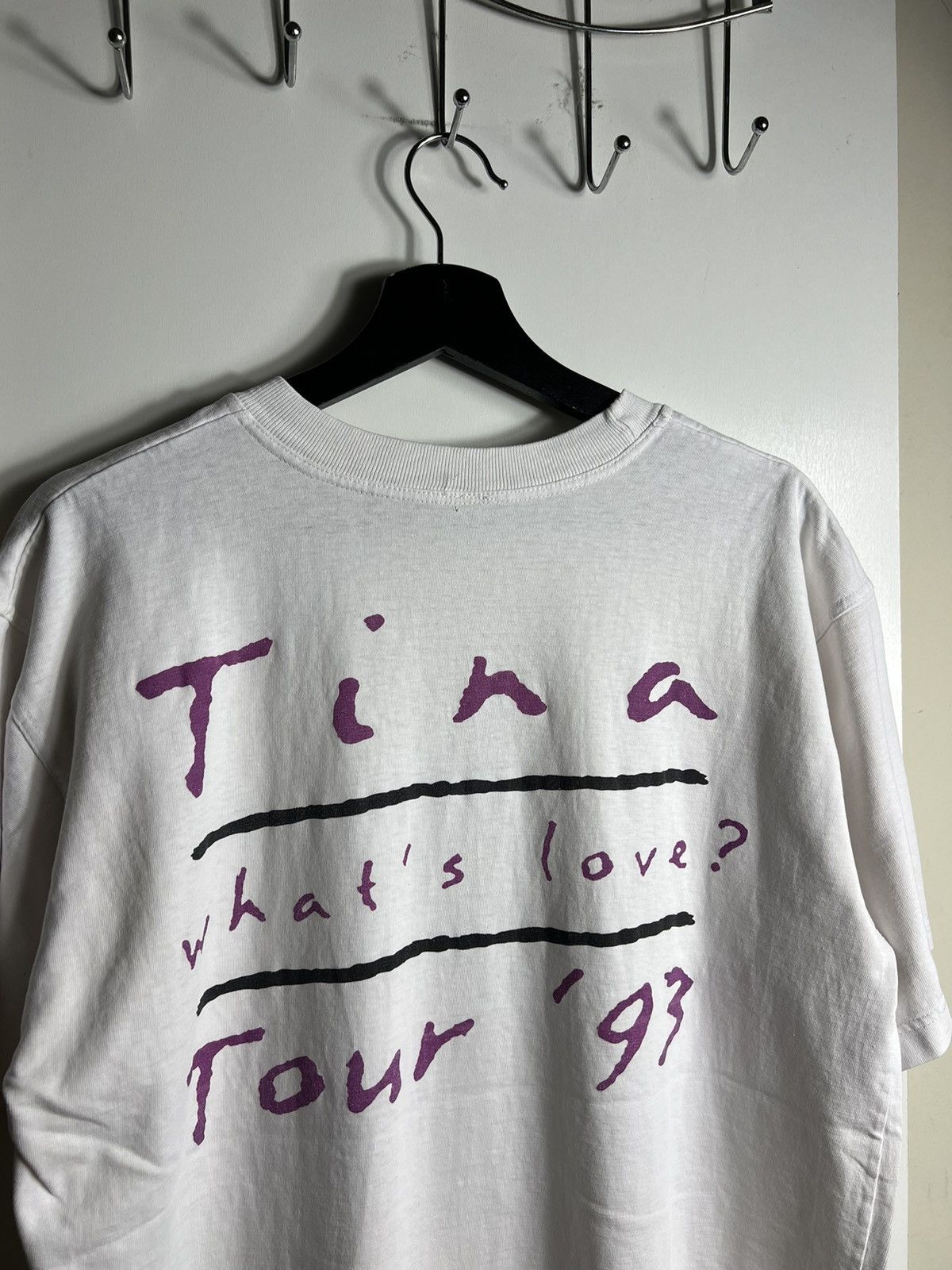 Band Tees × Rap Tees × Vintage Vintage 1993 Tina Turner Tour Tee Size US XL / EU 56 / 4 - 5 Thumbnail