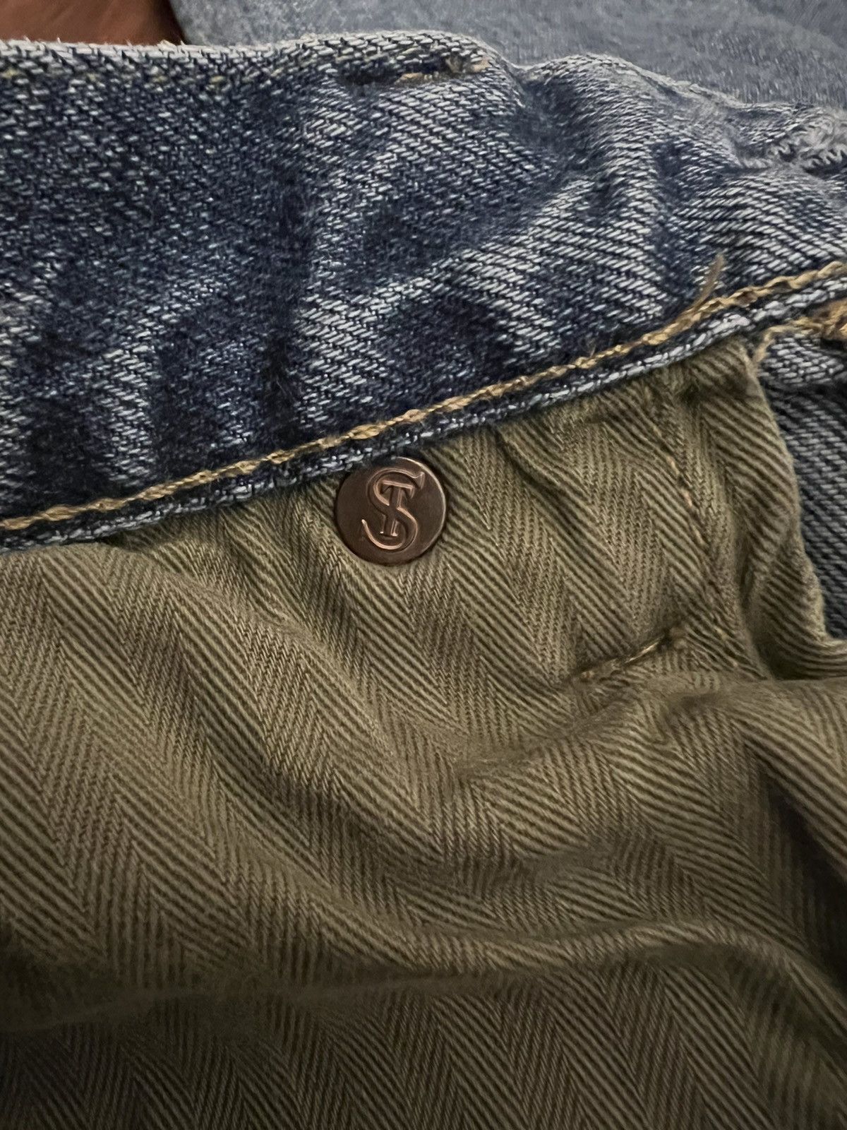Todd Snyder Todd Snyder Straight Fit Stretch 5-Pocket Denim Jeans Size US 31 - 7 Thumbnail