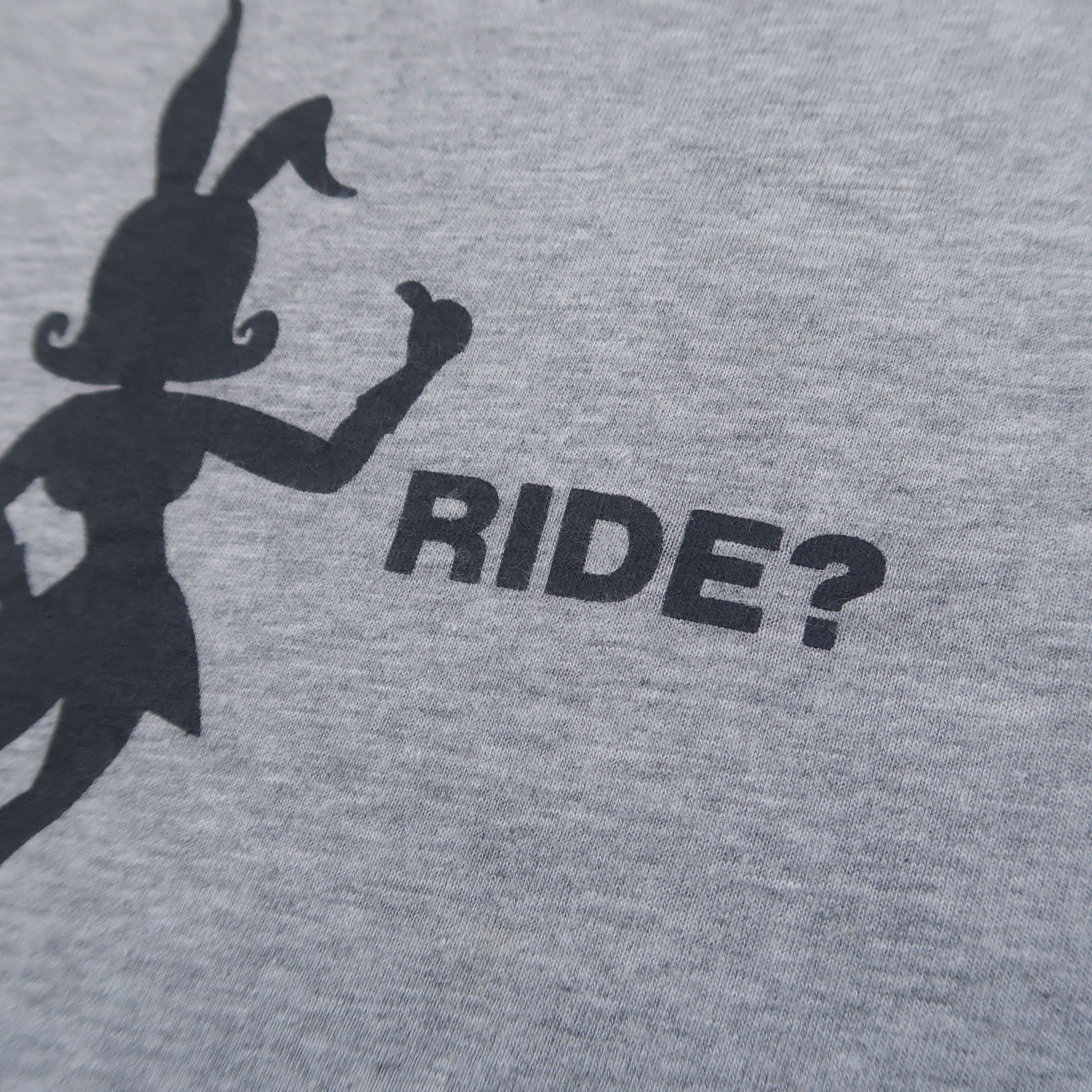 Japanese Brand 1980s Playboy for Body "Need a Ride" Sexy Girl T-Shirt Size US L / EU 52-54 / 3 - 7 Thumbnail