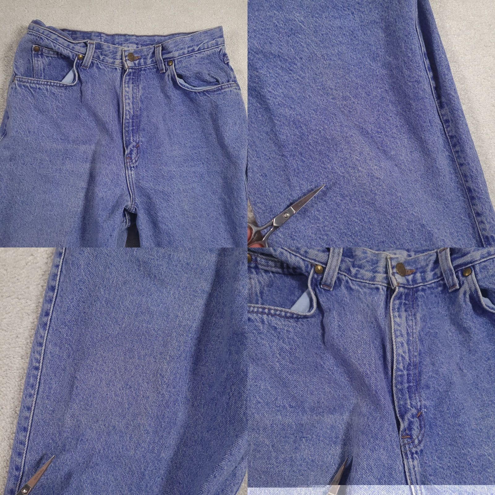 Levi's VINTAGE Levi’s Jeans Women Size 16 Blue Denim Mom 5-Pocket Regular Inseam 30” Blue Faded Size 24" / US 00 / IT 34 - 8 Thumbnail