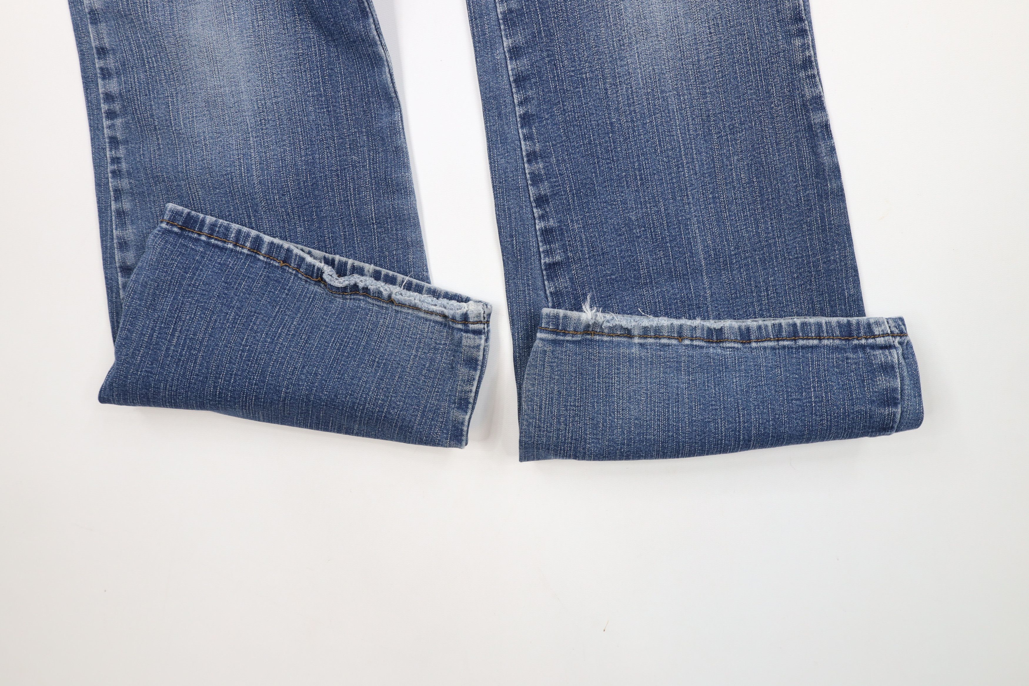 Levi's × Vintage Vintage Y2K Levis Flared Wide Leg Denim Jeans Babydoll Size 30" / US 8 / IT 44 - 5 Thumbnail