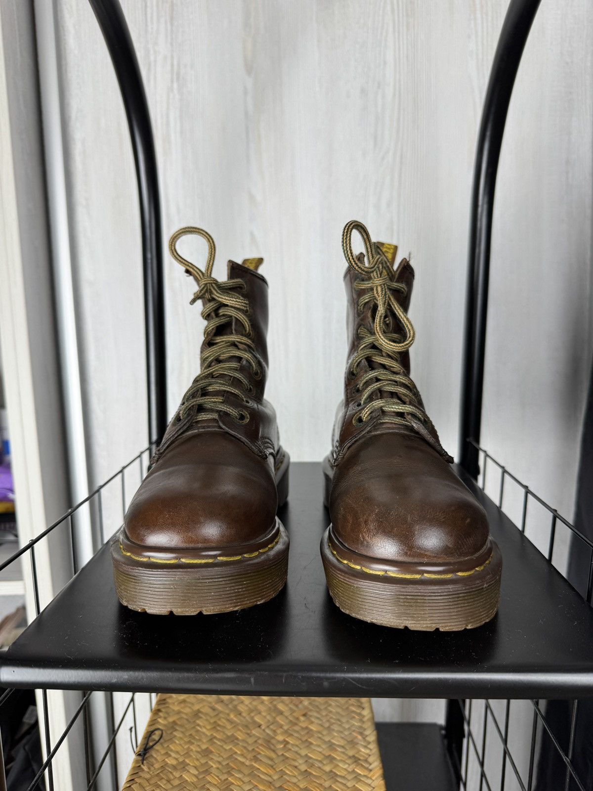 Dr. Martens Vintage Dr.Martens Air Cushion made in England Leather Boots Size US 6.5 / IT 36.5 - 7 Thumbnail