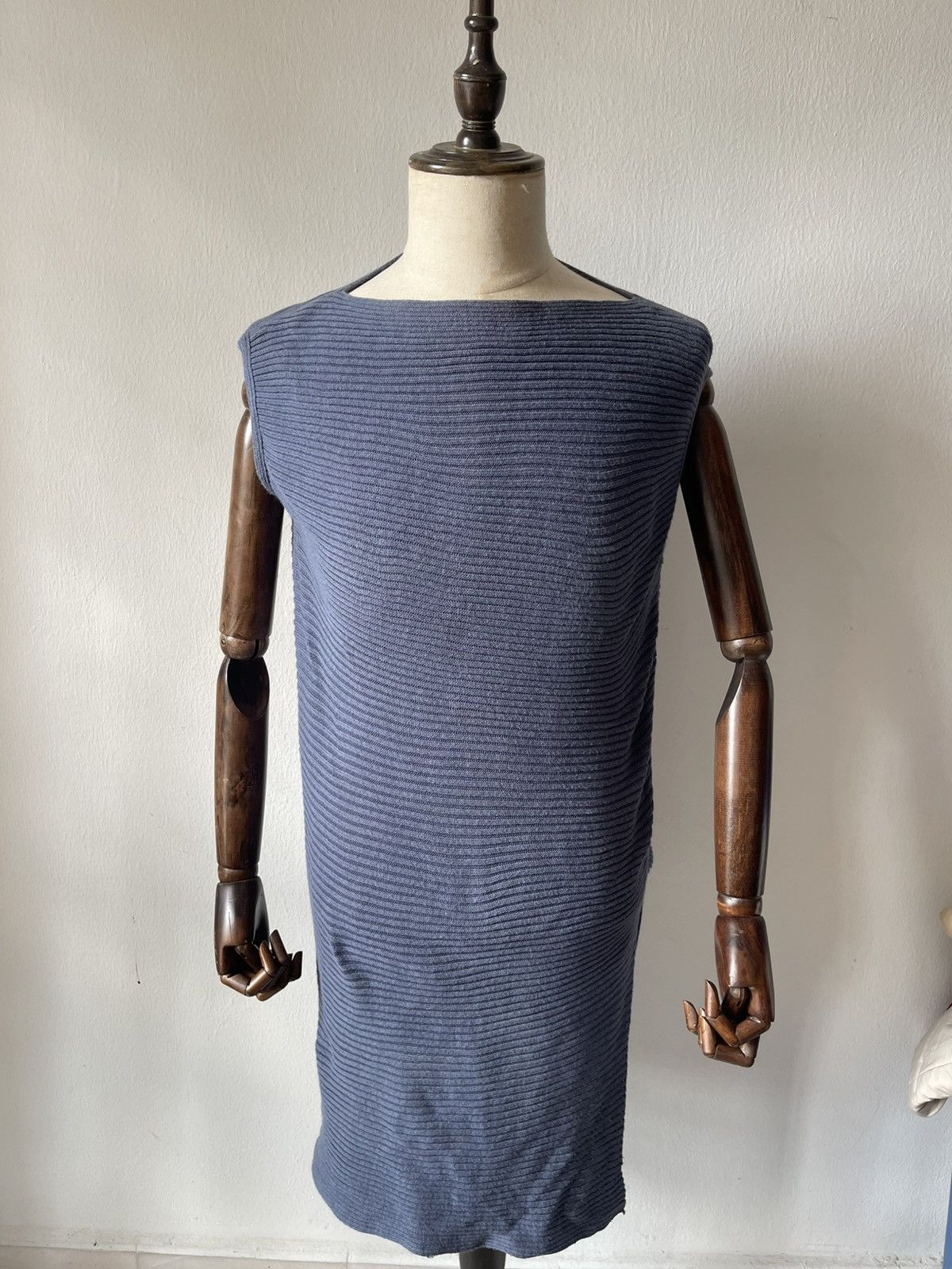 Issey Miyake 80s Issey Miyake sleeveless Dress #99 Size M / US 6-8 / IT 42-44 - 1 Thumbnail