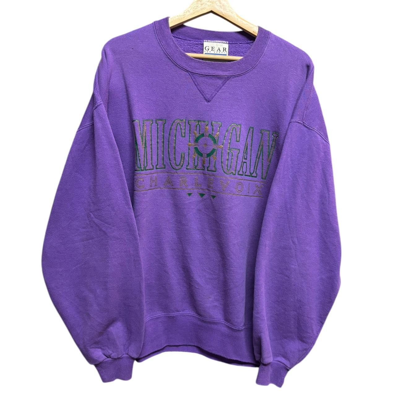 Vintage Vintage Michigan sweater size: L Size US L / EU 52-54 / 3 - 1 Thumbnail