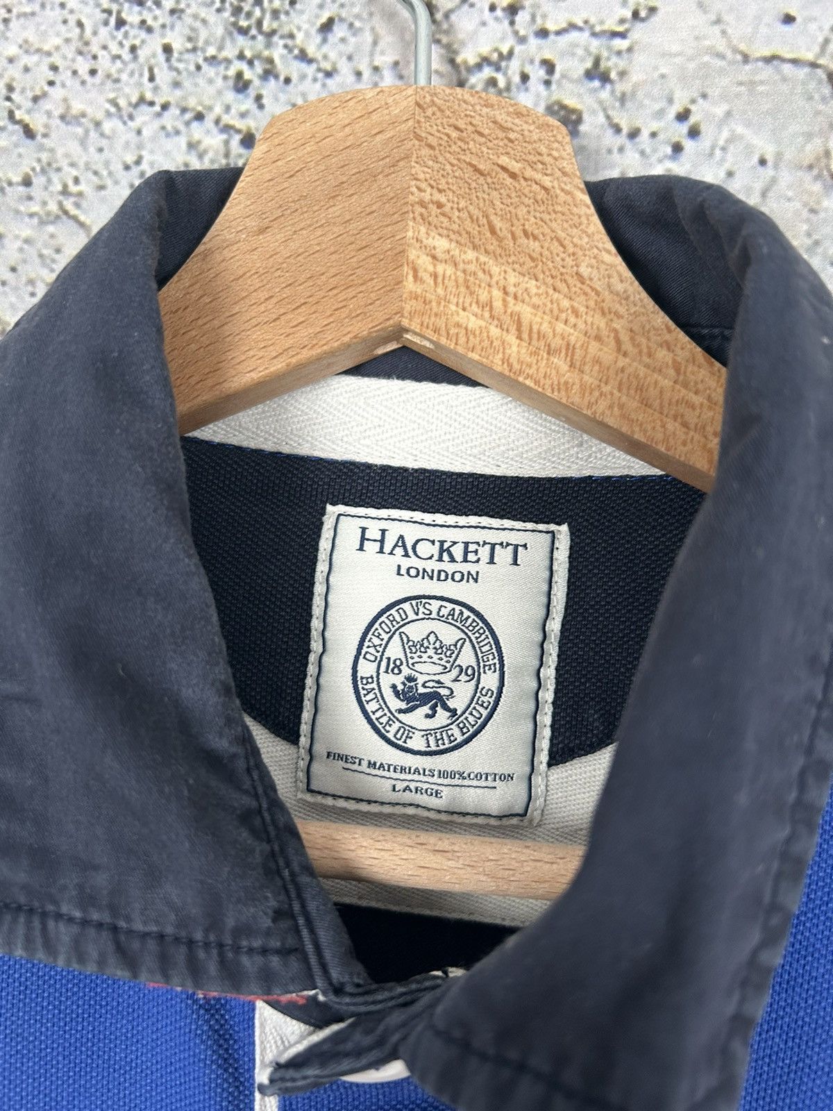 Other Vintage Hackett England Chief Keef Polo Tee Rap Drill Size US L / EU 52-54 / 3 - 5 Thumbnail