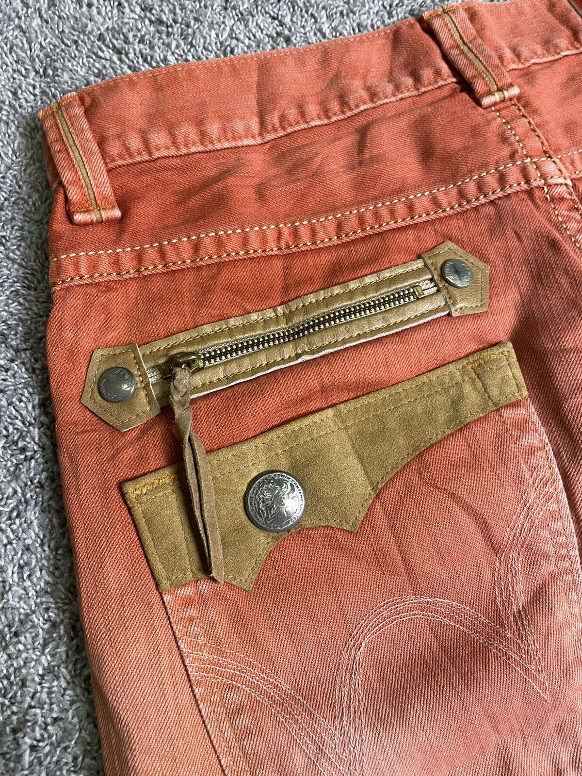 Edwin Rare Orange Edwin Exclusive Vintage Pant Size US 35 - 14 Thumbnail