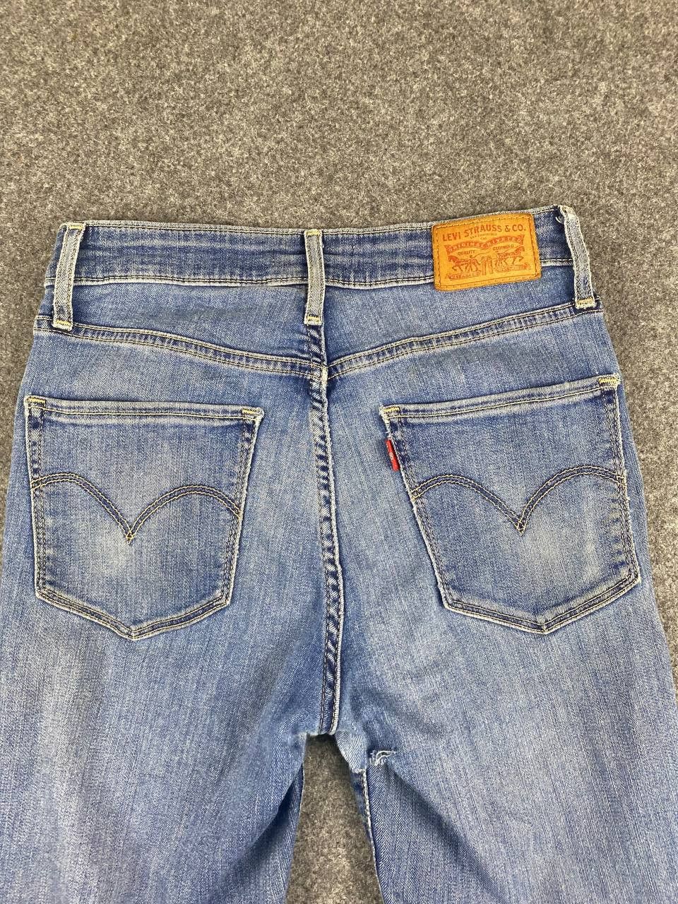 Levi's levis 721 high rise skinny distressed denim Size 28" / US 6 / IT 42 - 3 Thumbnail