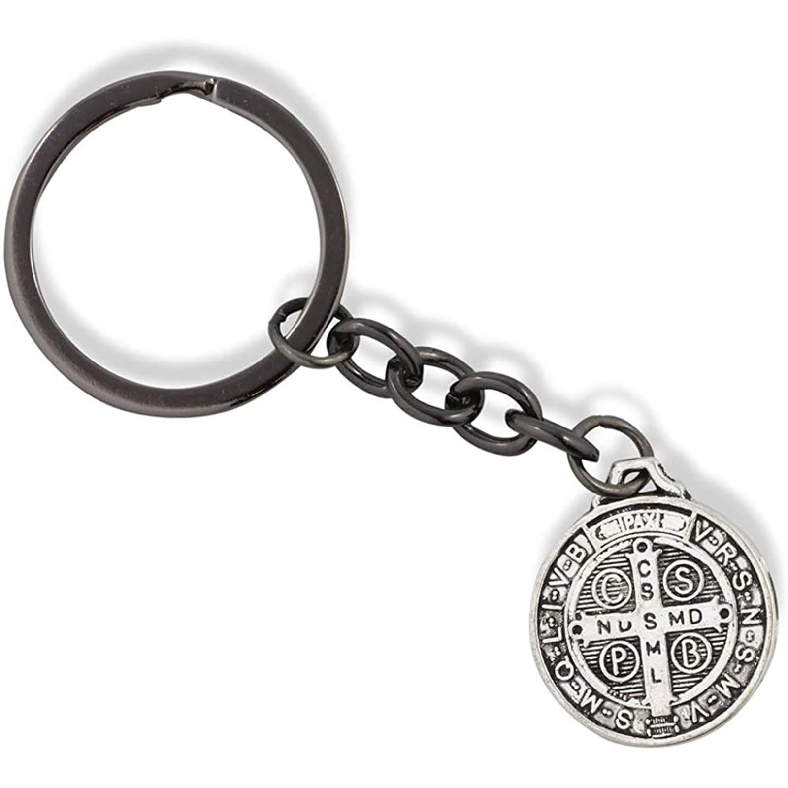 & Other Stories St Benedict Keychain - Medal San Benito Religious Keychain Size ONE SIZE - 2 Thumbnail
