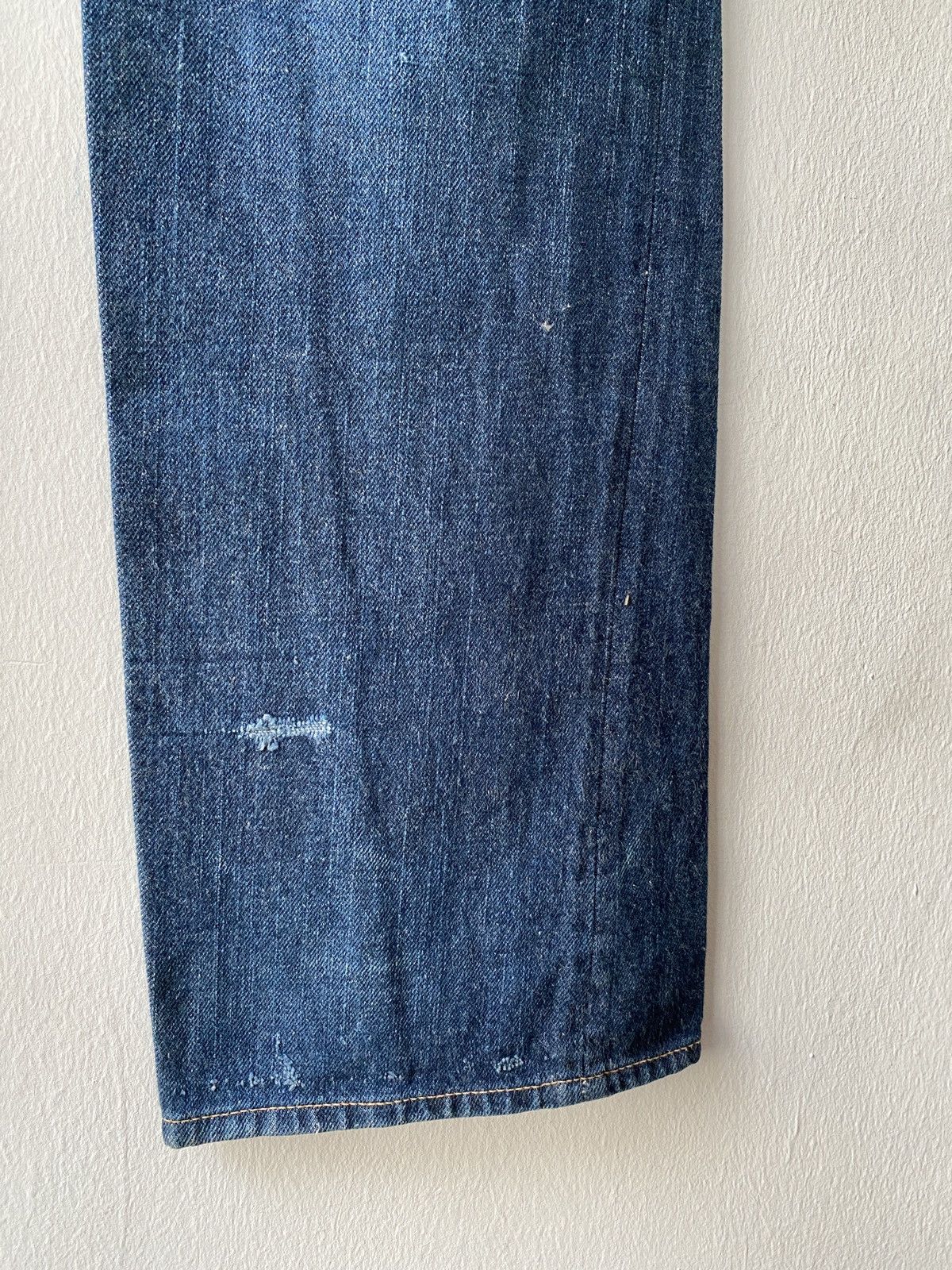 Japanese Vintage 45RPM Indigo Blue Denim