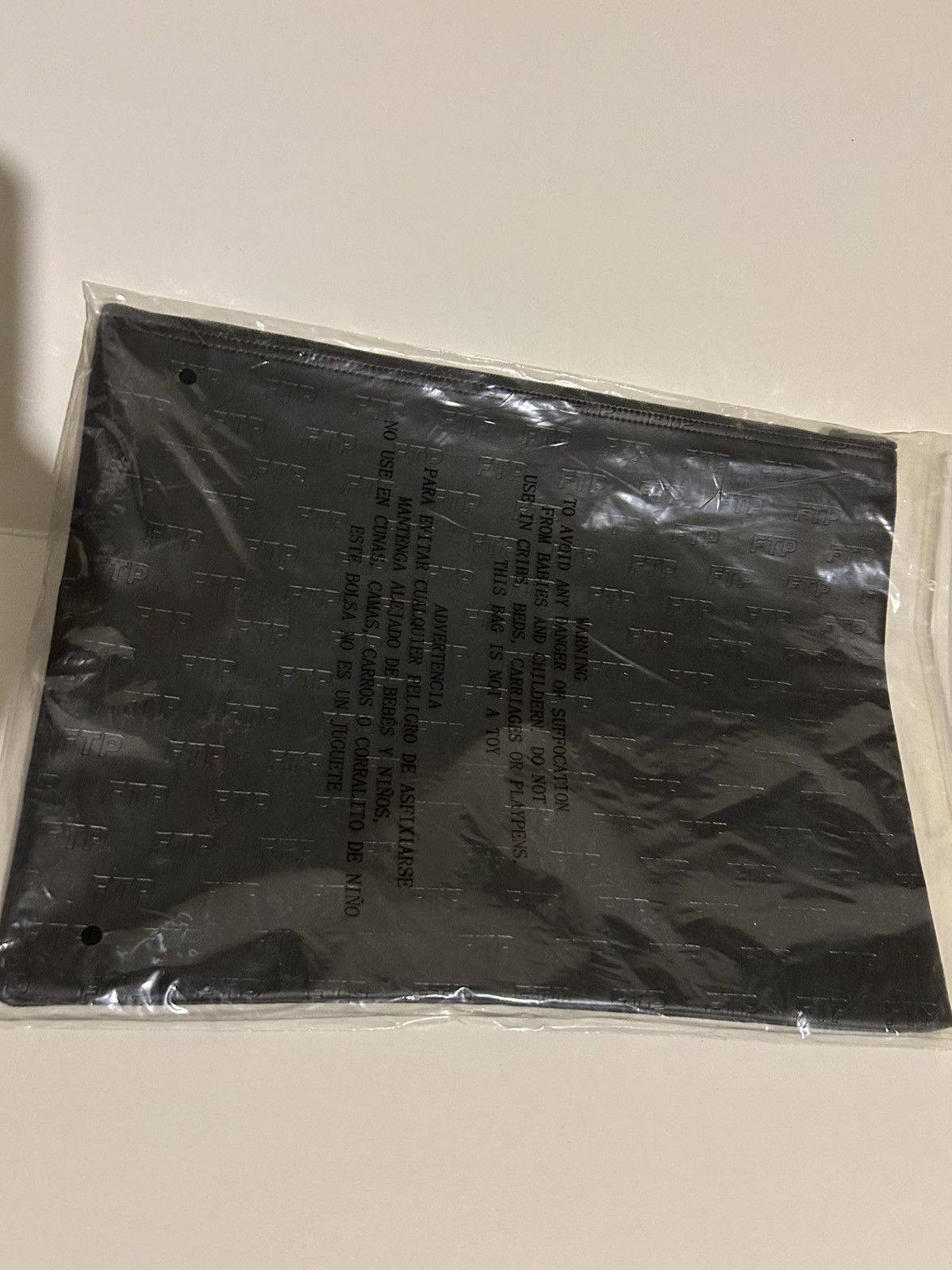 Fuck The Population FTP Debossed All Over Money Bag Large Black Size ONE SIZE - 3 Thumbnail