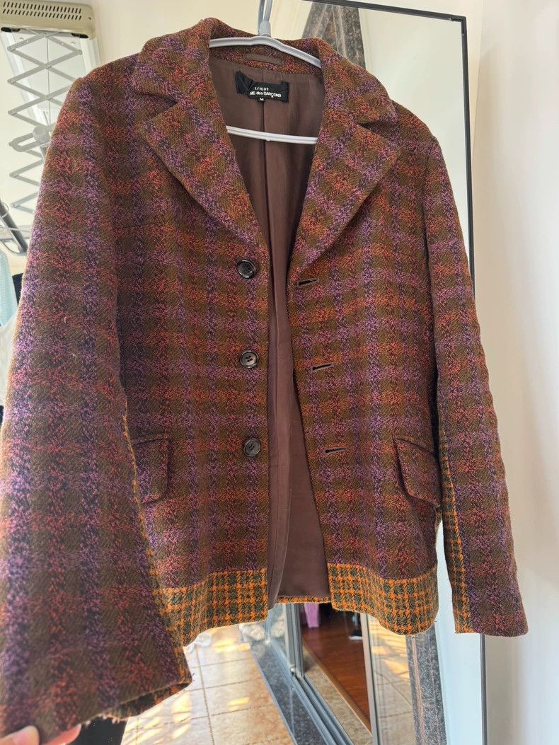 Comme des Garcons Comme Des Garcons Plaid wool coat Size M / US 6-8 / IT 42-44 - 1 Thumbnail