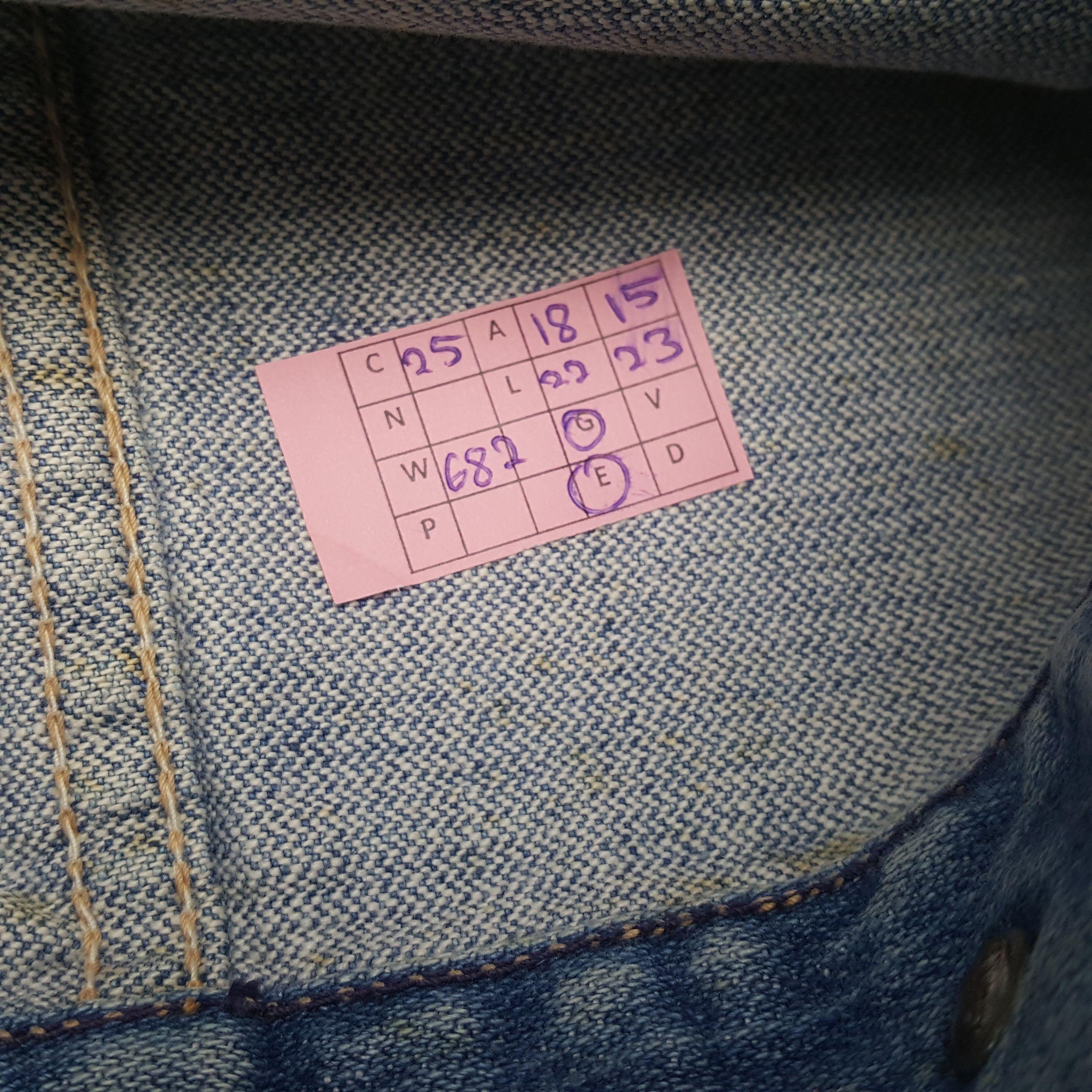 Vintage Maverick Nice Design Denim Jacket RR25 Size XS / US 0-2 / IT 36-38 - 7 Thumbnail