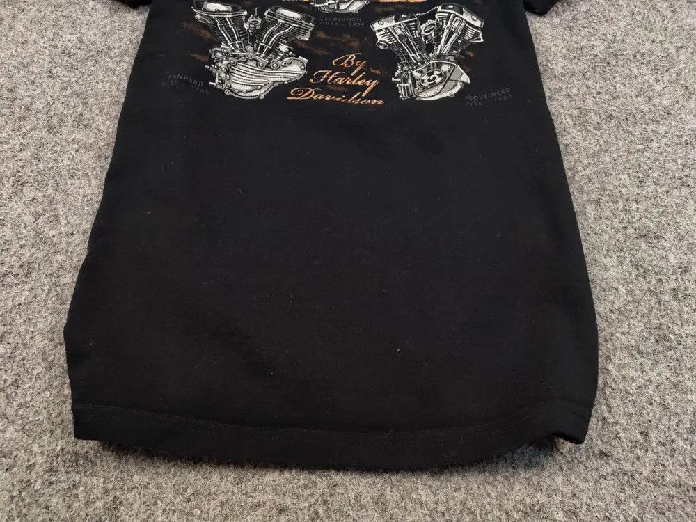 Harley Davidson Vintage 00's Harley Davidson The History of Big Twin T shirt Size US L / EU 52-54 / 3 - 3 Thumbnail