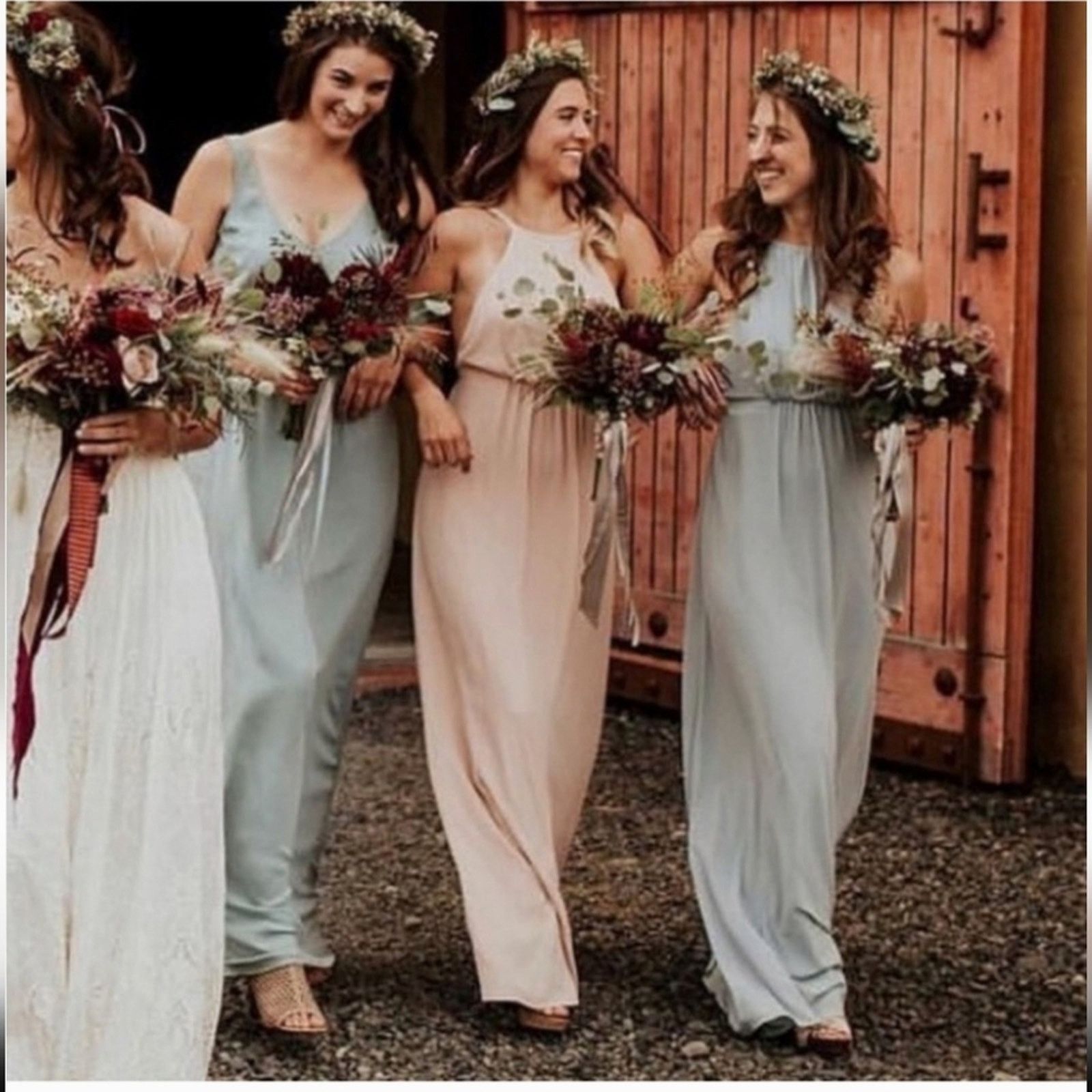 Show Me Your MuMu Show me your MuMu Amanda Chiffon light blue maxi dress Small Size S / US 4 / IT 40 - 9 Thumbnail