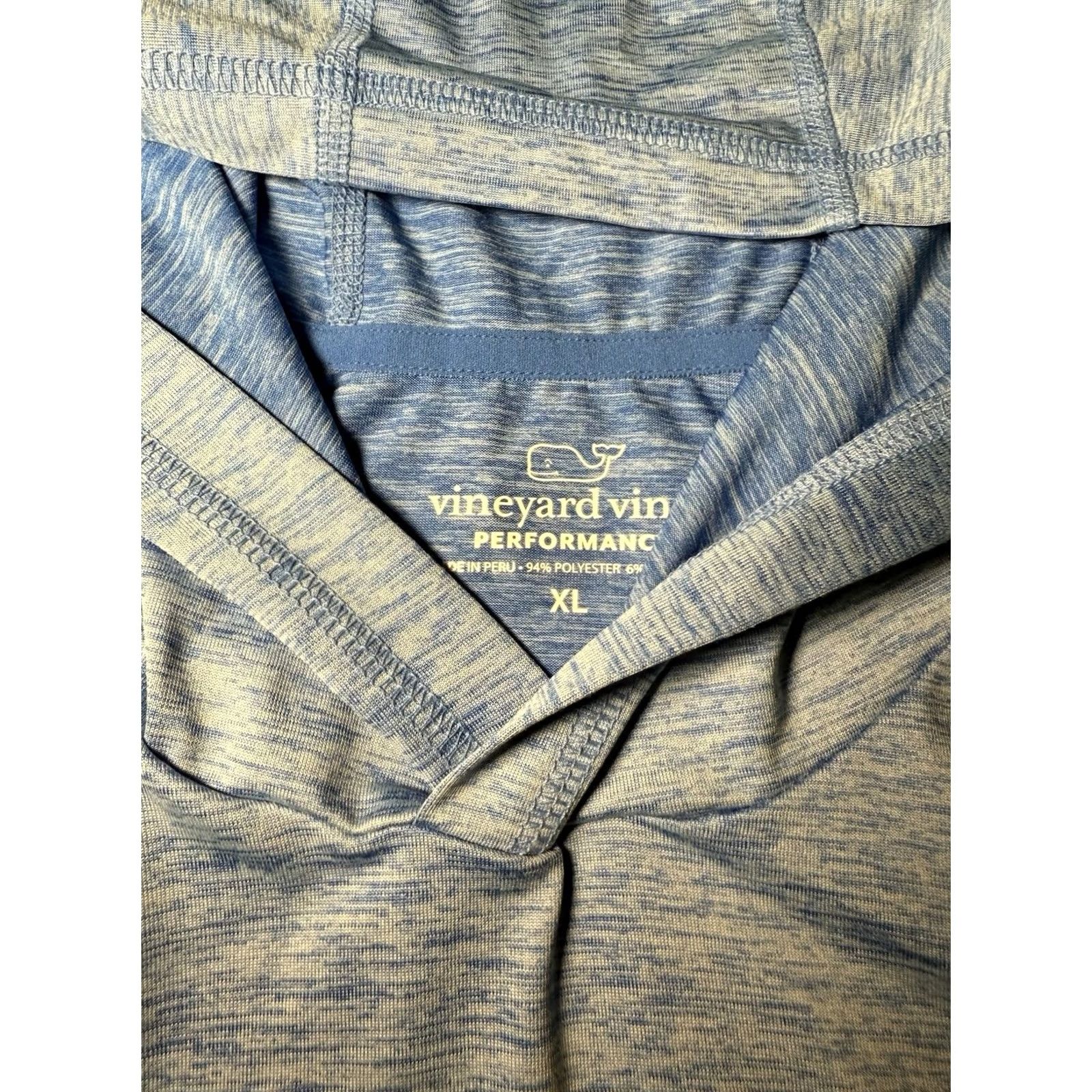 Vineyard Vines Vineyard Vines Long Sleeve Shirt Hoodie XL Blue Nautical Preppy Washington DC Shirt Mens Size US XL / EU 56 / 4 - 5 Thumbnail