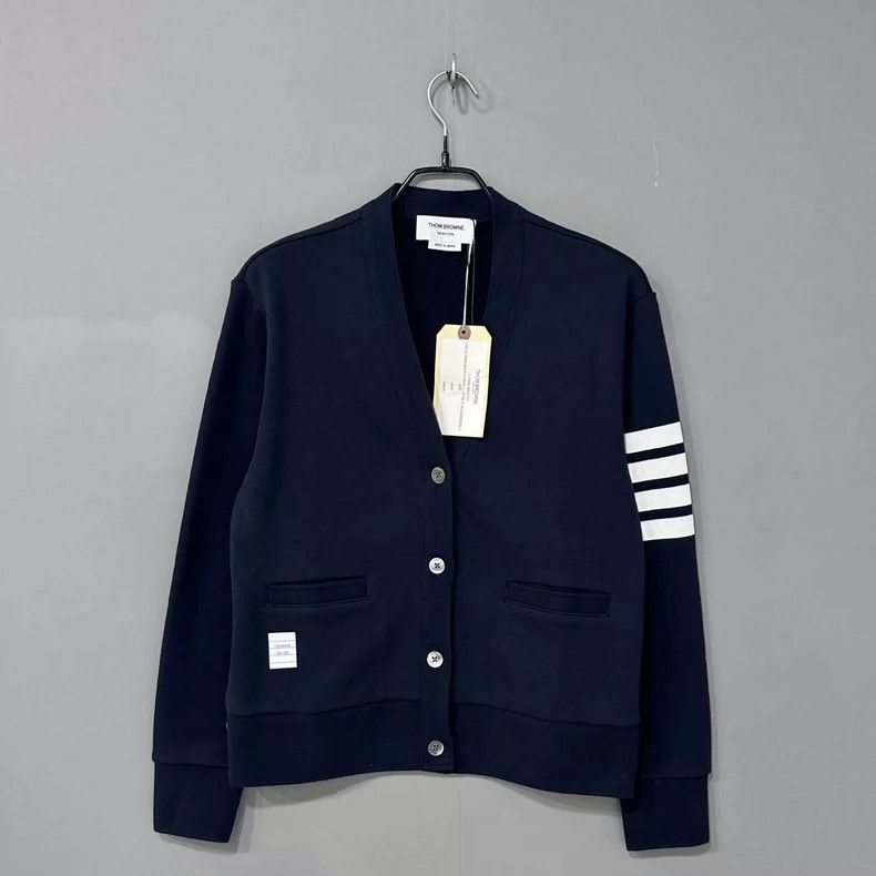Thom Browne Thom Browne Classic striped cardigan Size M / US 6-8 / IT 42-44 - 1 Thumbnail