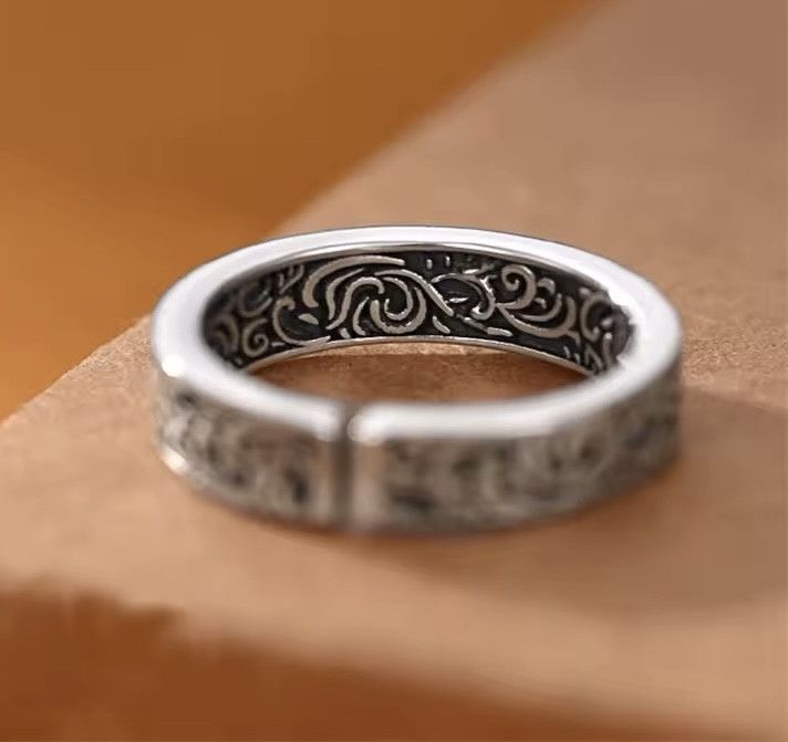 Jewelry Vintage Arabesque Adjustable Ring Size ONE SIZE - 6 Thumbnail