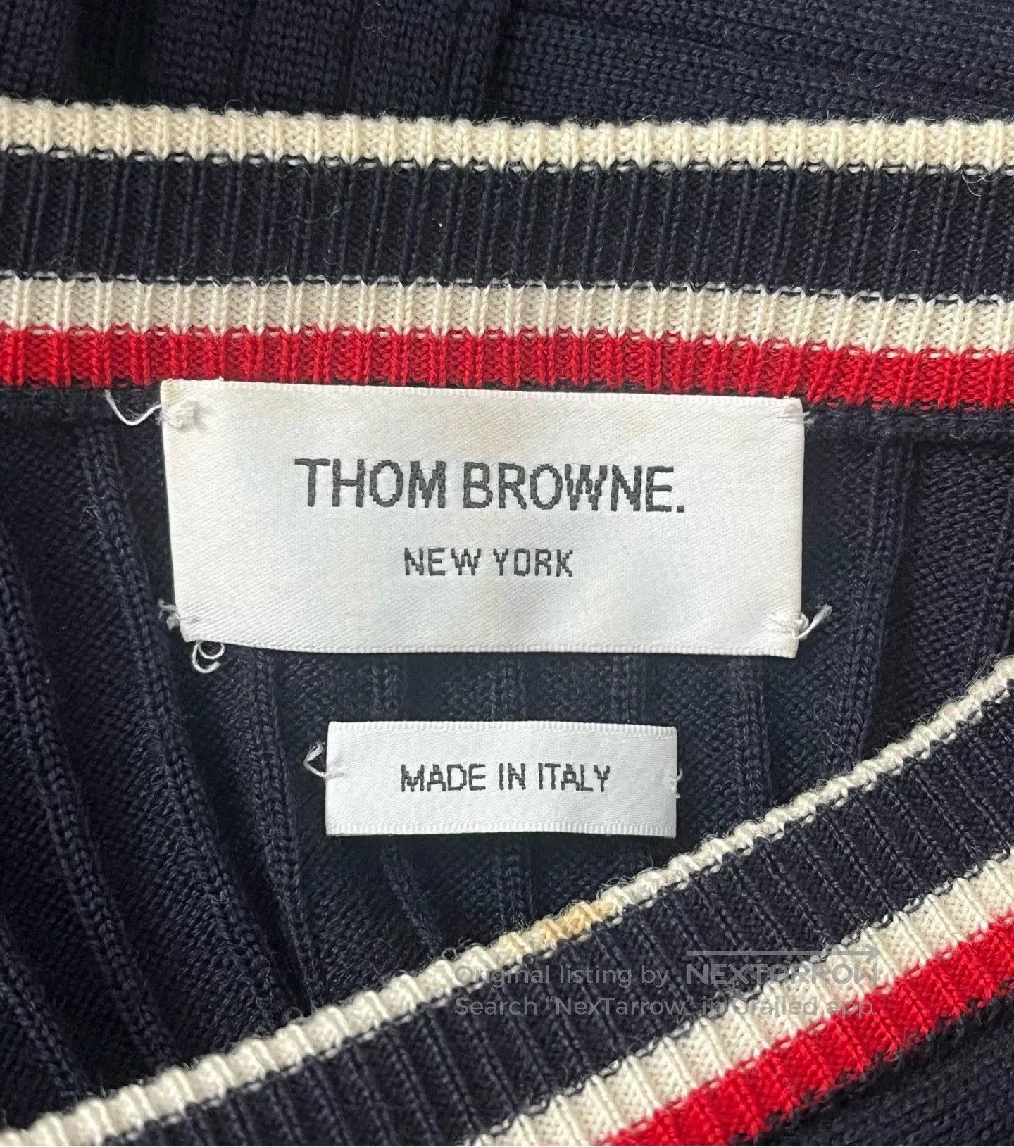 Thom Browne thom browne deep blue wool knit dress. Size US M / EU 48-50 / 2 - 3 Thumbnail