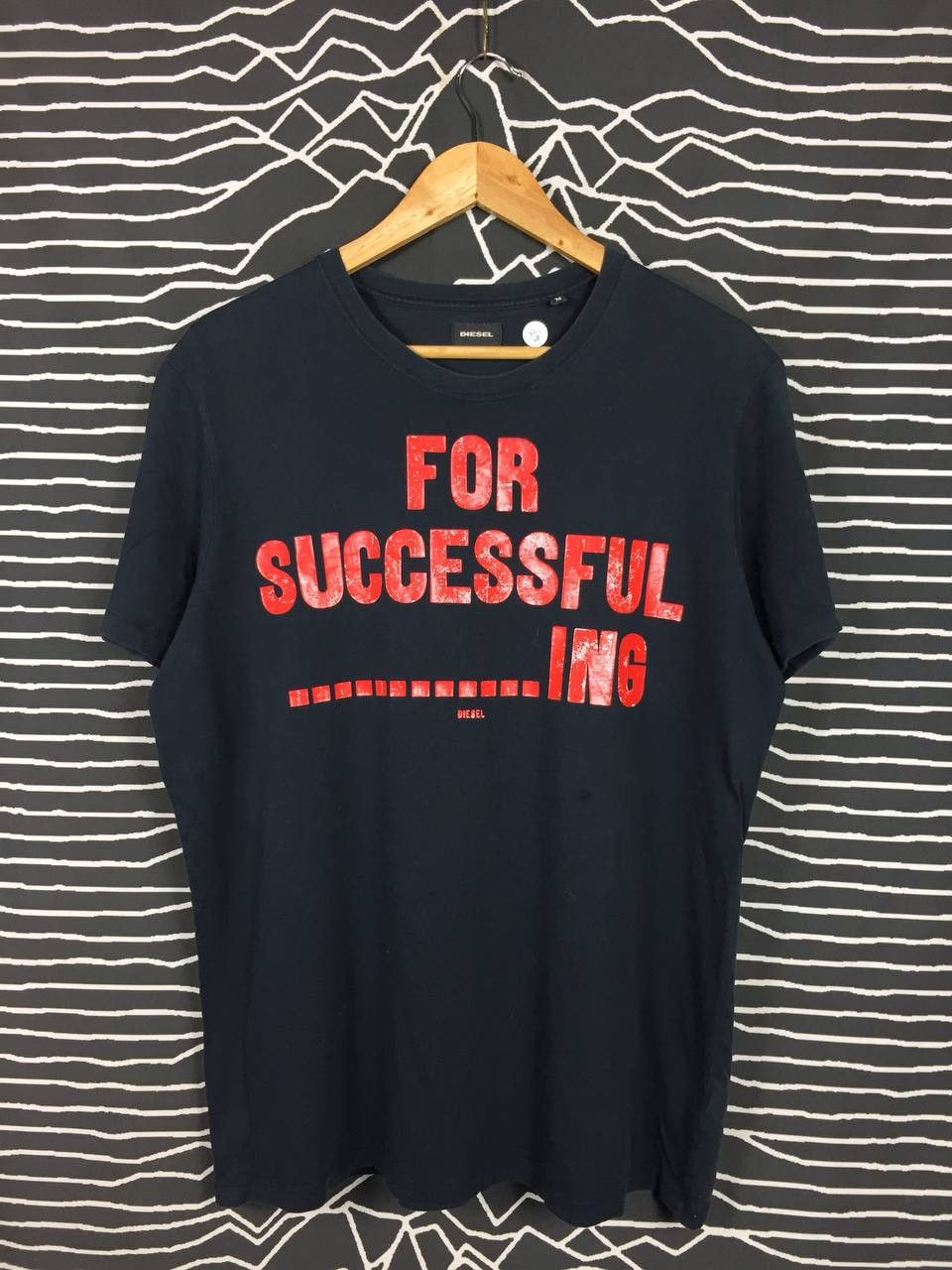 Diesel × Vintage DIESEL For Successful ........ing Wording Tee Size US M / EU 48-50 / 2 - 2 Thumbnail