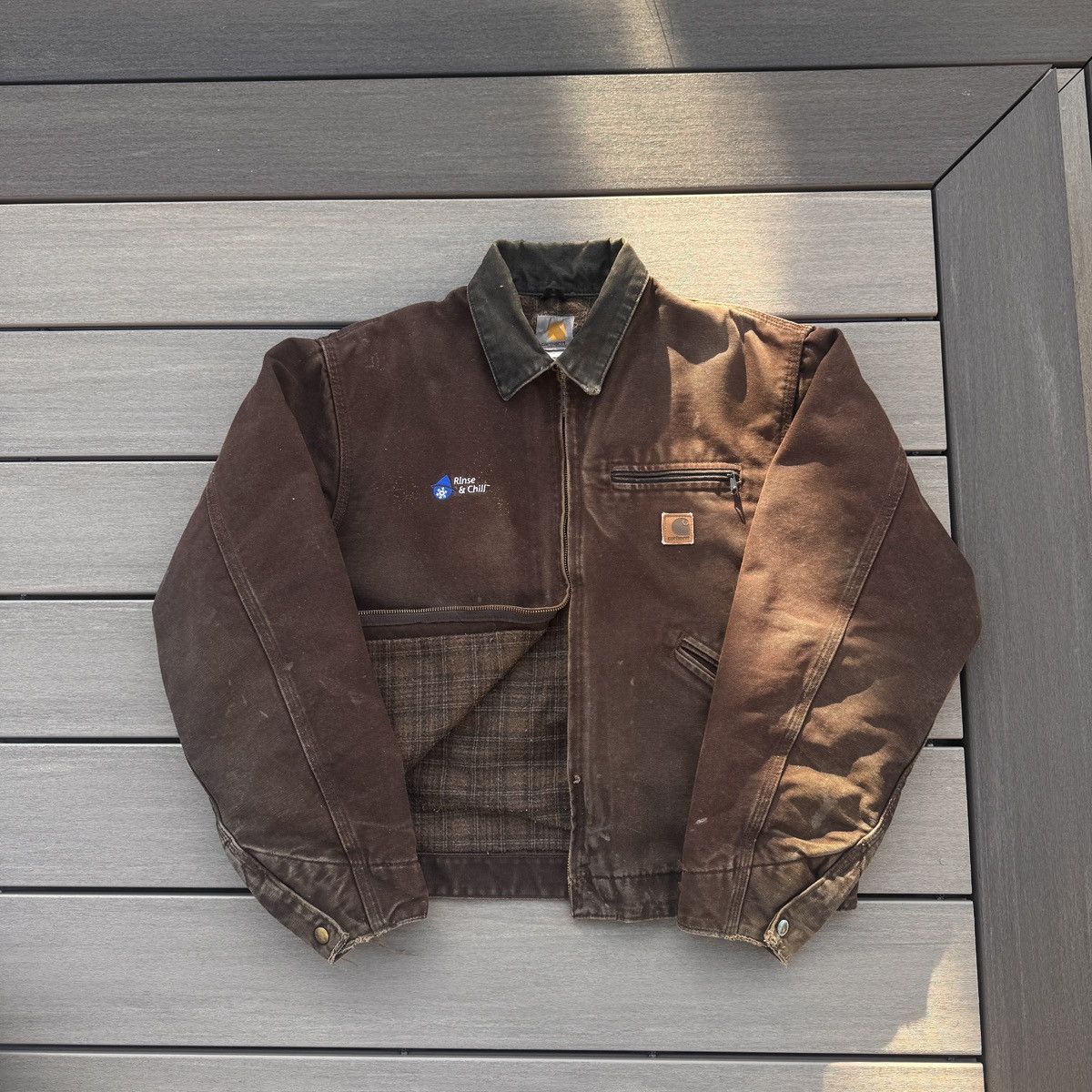 Carhartt Detroit J97 DKB Brown