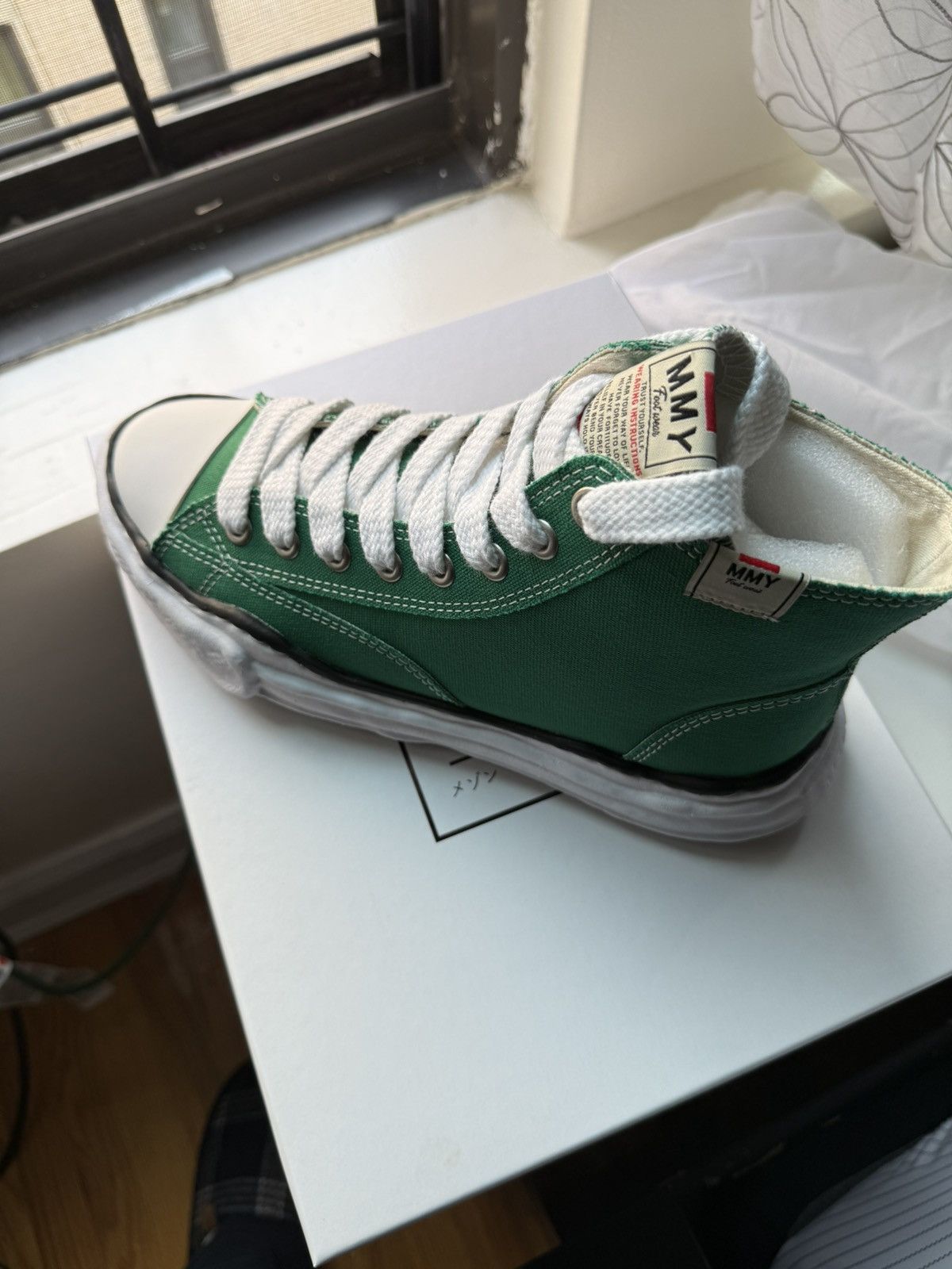 Maison MIHARA YASUHIRO maison mihara yasuhiro high top sneakers Green Size US 10 / EU 43 - 4 Thumbnail