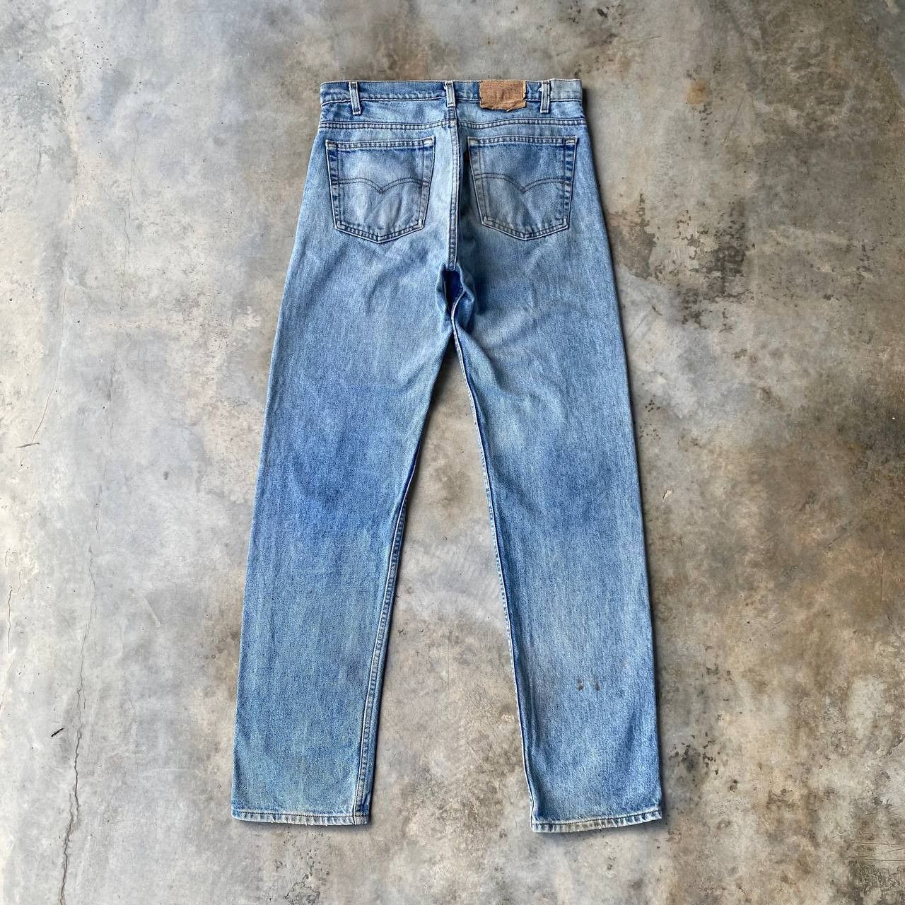 Levi's Vintage Clothing VINTAGE LEVI’S 505 MUDWASH - 90s USA 553 BUTTON STAMP W33 Size US 33 - 15 Thumbnail